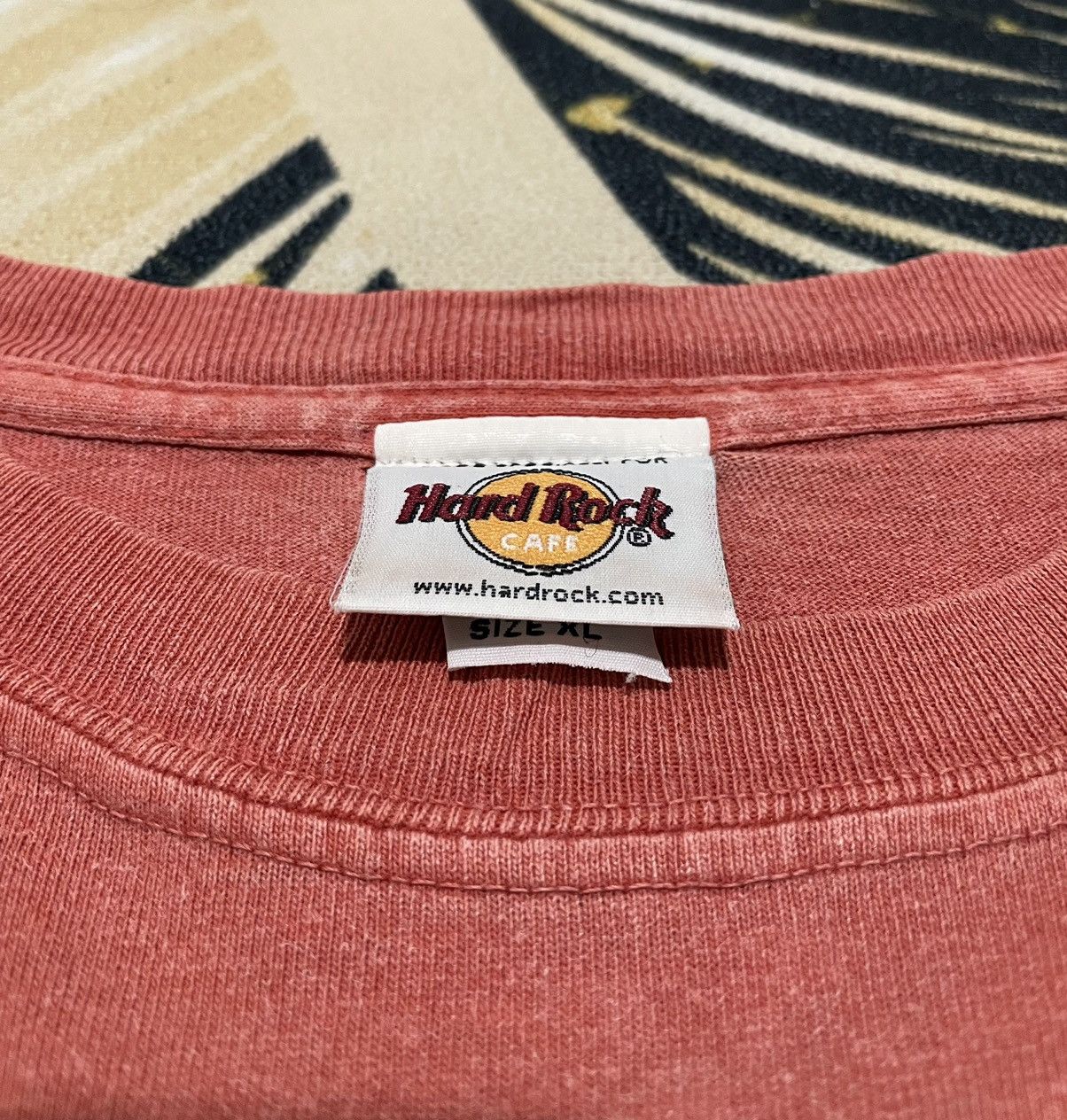 Hard Rock Cafe × Vintage Vintage Hard Rock Cleveland Shirt Size US XL / EU 56 / 4 - 4 Thumbnail