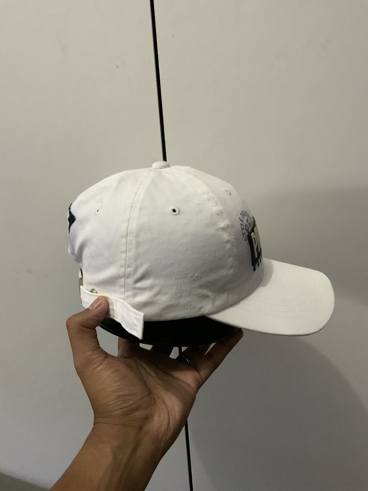 Michel Klein Profound Michel Klein Paris White Hat Cap Size ONE SIZE - 5 Thumbnail