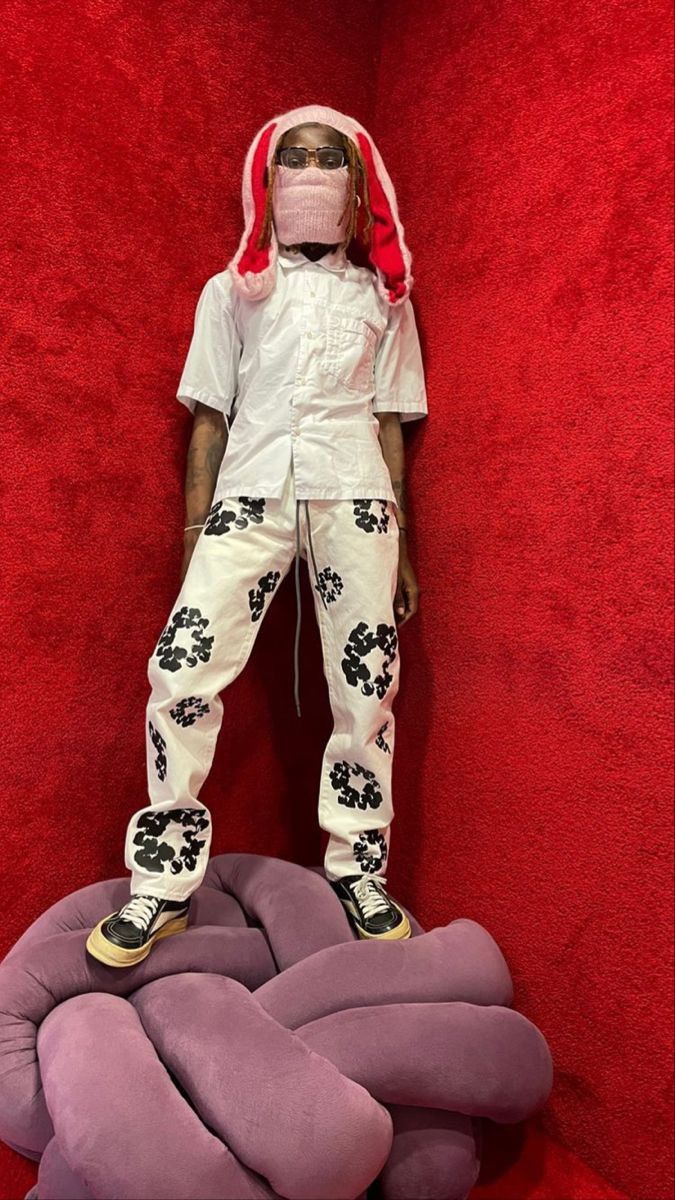 DENIM TEARS × Levi's Denim Tears x Levi's Cotton Wreath Jean White Size US 26 / EU 42 - 6 Thumbnail