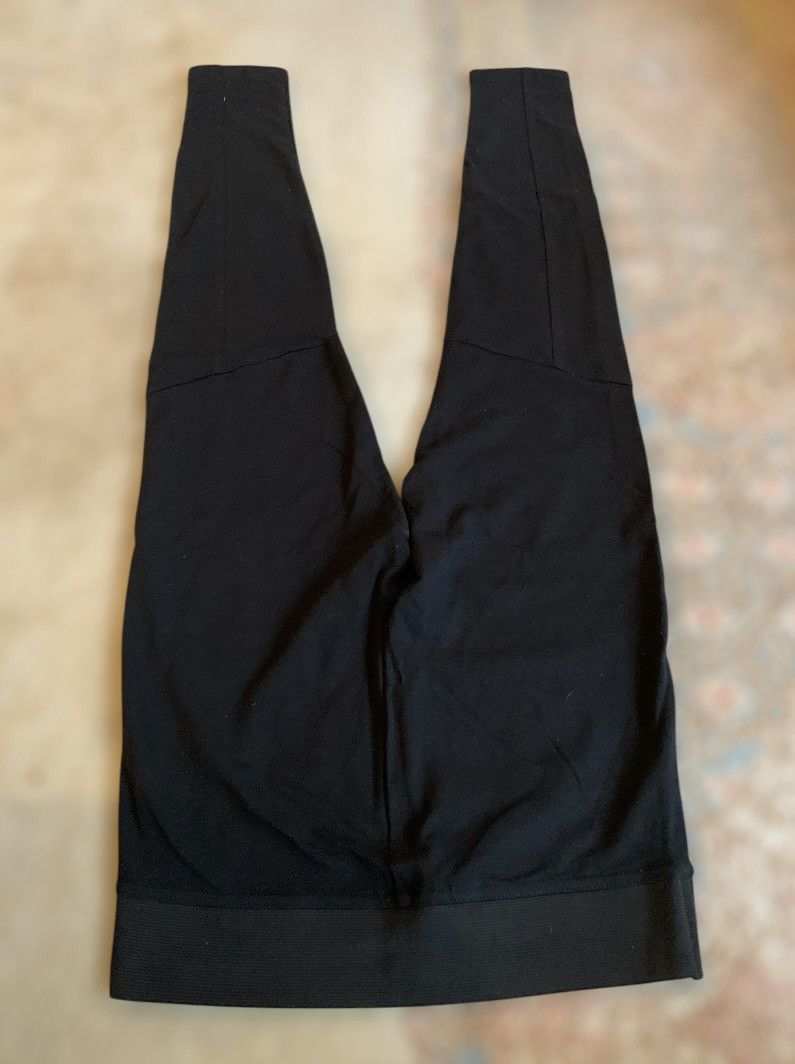 Other NWT Black Two-Tone Faux Leather Full Length Skinny Leggings Size 30" / US 8 / IT 44 - 10 Thumbnail