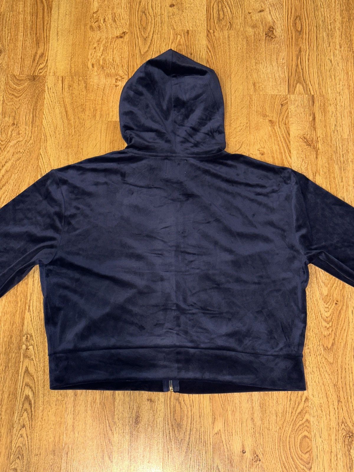 Juicy Couture Juicy By Juicy Couture Zip Hoodie Jacket Sweatshirt Velour Size M / US 6-8 / IT 42-44 - 2 Thumbnail