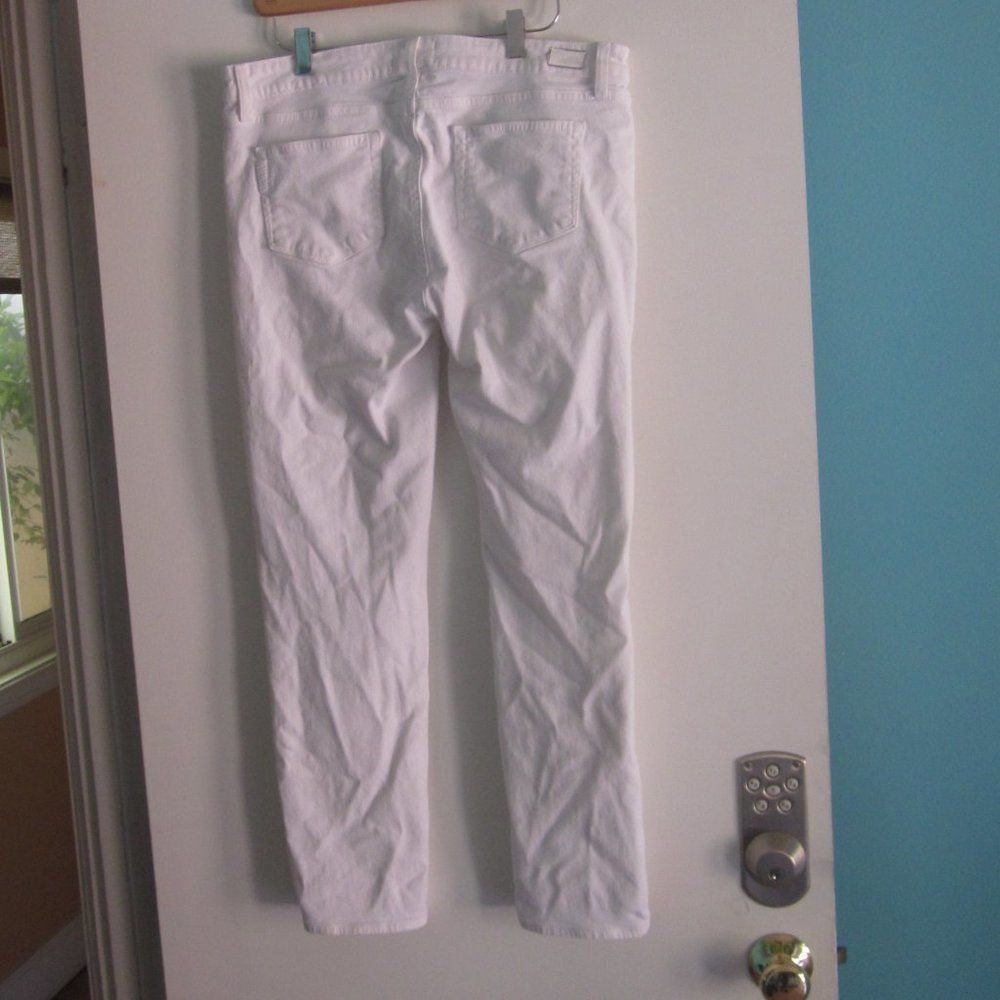 Paige Paige White Jeans Skyline Ankle Peg Size 32 Size 32" / US 10 / IT 46 - 12 Thumbnail