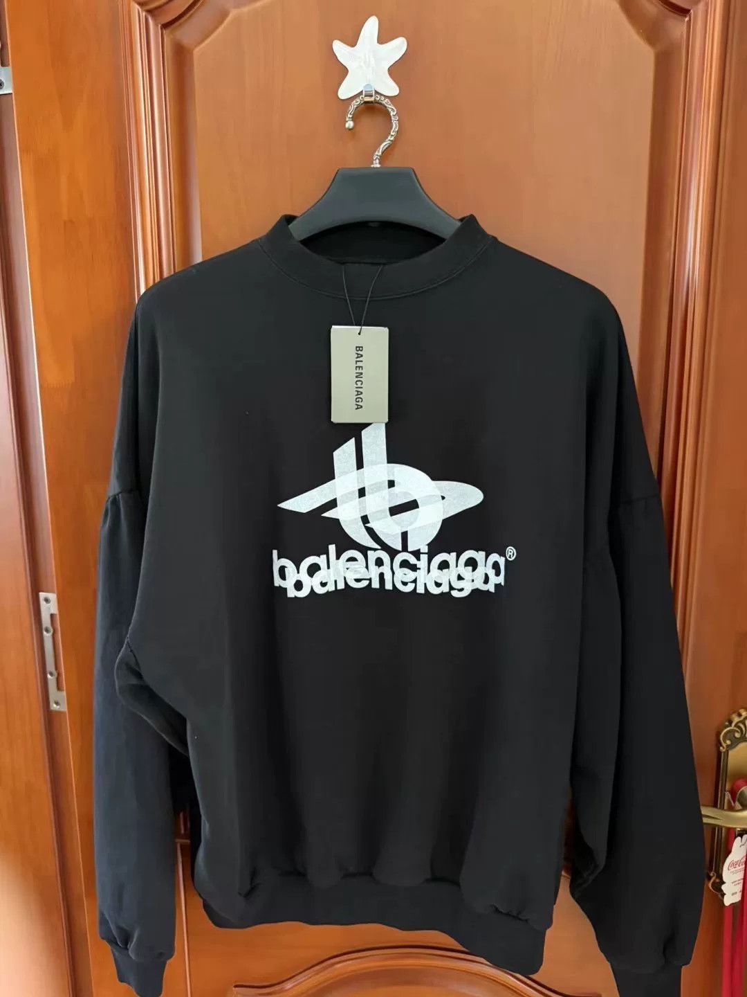 Balenciaga Balenciaga Phantom Logo Long Sleeve Size US XXL / EU 58 / 5 - 1 Thumbnail