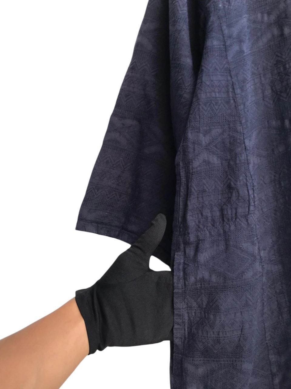 Issey Miyake Plantation Cotton Tunic Dress Size M / US 6-8 / IT 42-44 - 4 Thumbnail