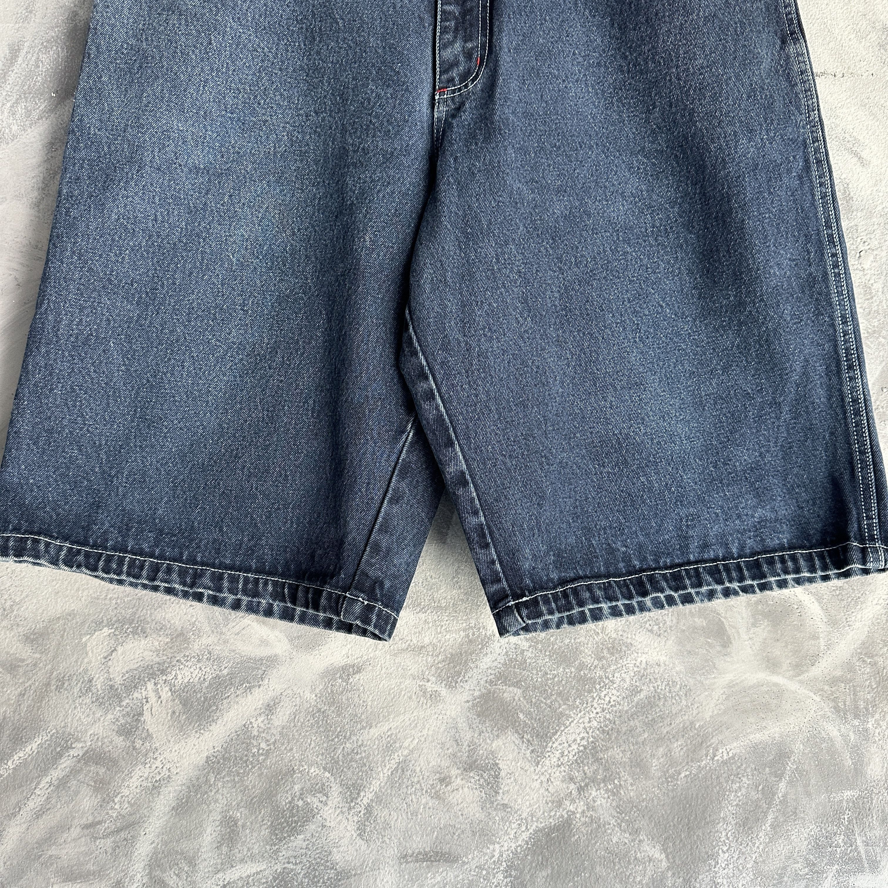 Southpole Vtg Y2K Southpole Baggy Jorts Shorts Hip Hop 5 Pocket Denim Size US 38 / EU 54 - 4 Thumbnail