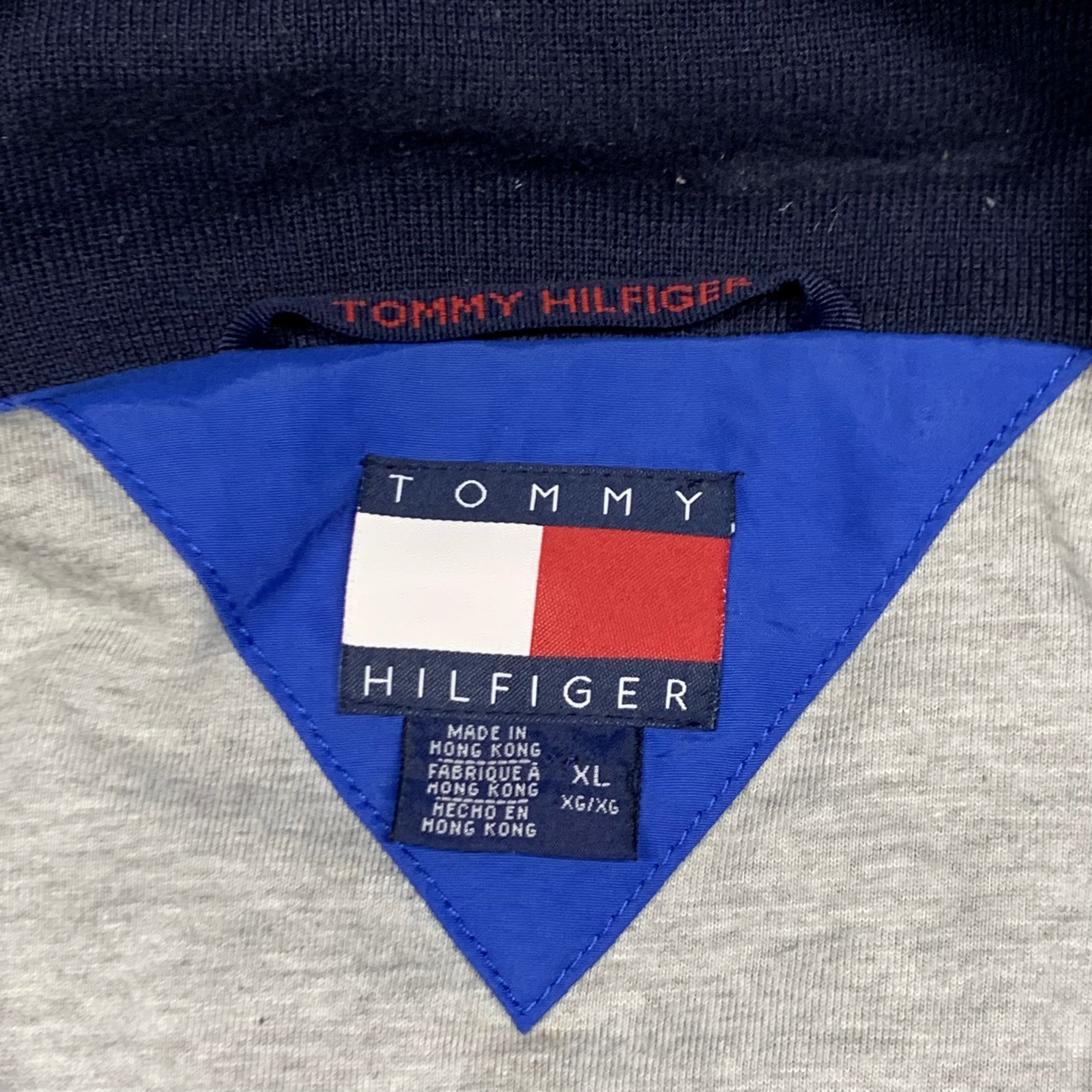 Tommy Hilfiger Vintage Tommy Hilfiger Windbreaker Mens XL Spell Out 90'S Size US XL / EU 56 / 4 - 7 Thumbnail