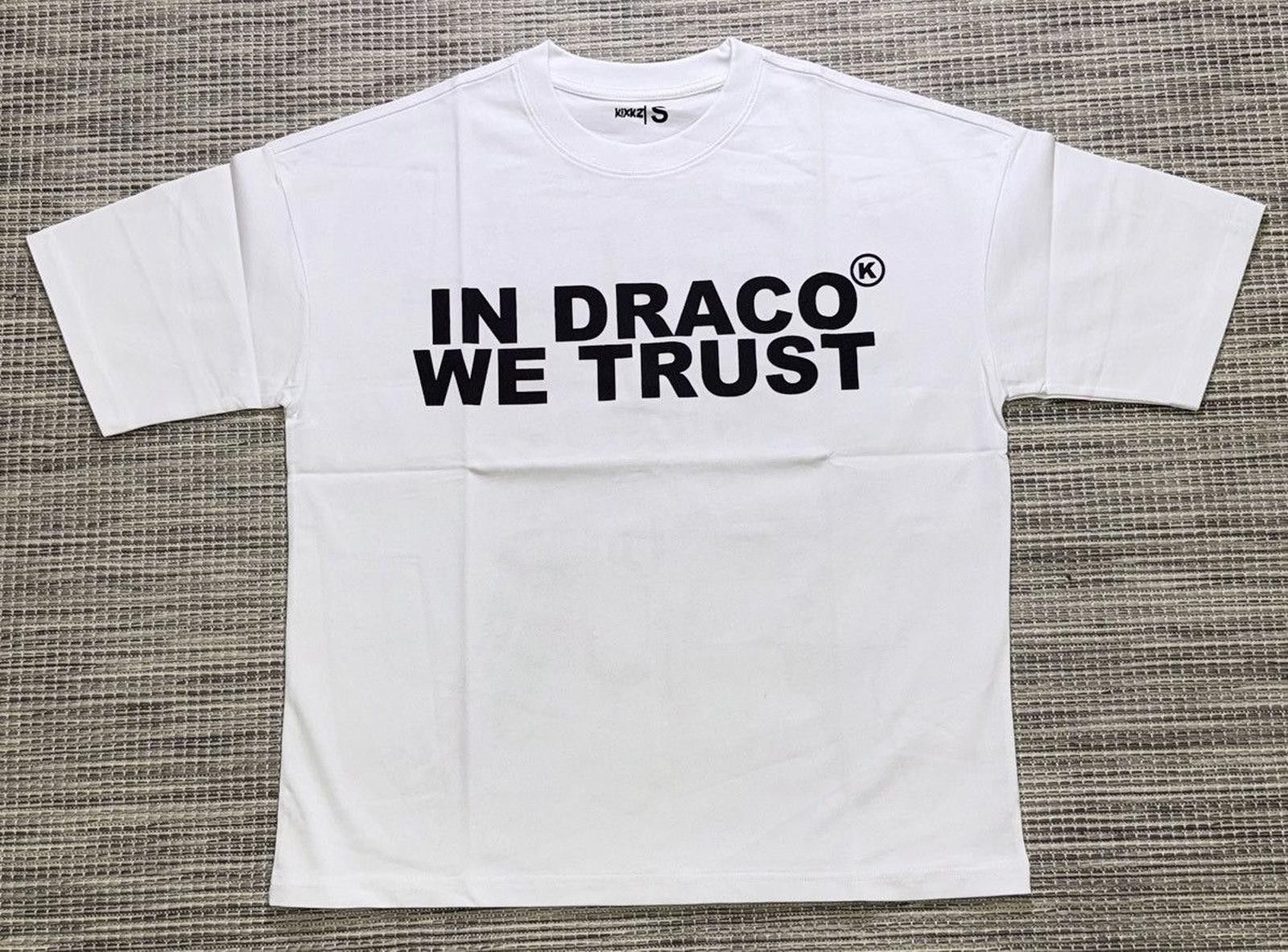 Other Kixks White/Black In Draco We Trust Tee Size US S / EU 44-46 / 1 - 1 Thumbnail