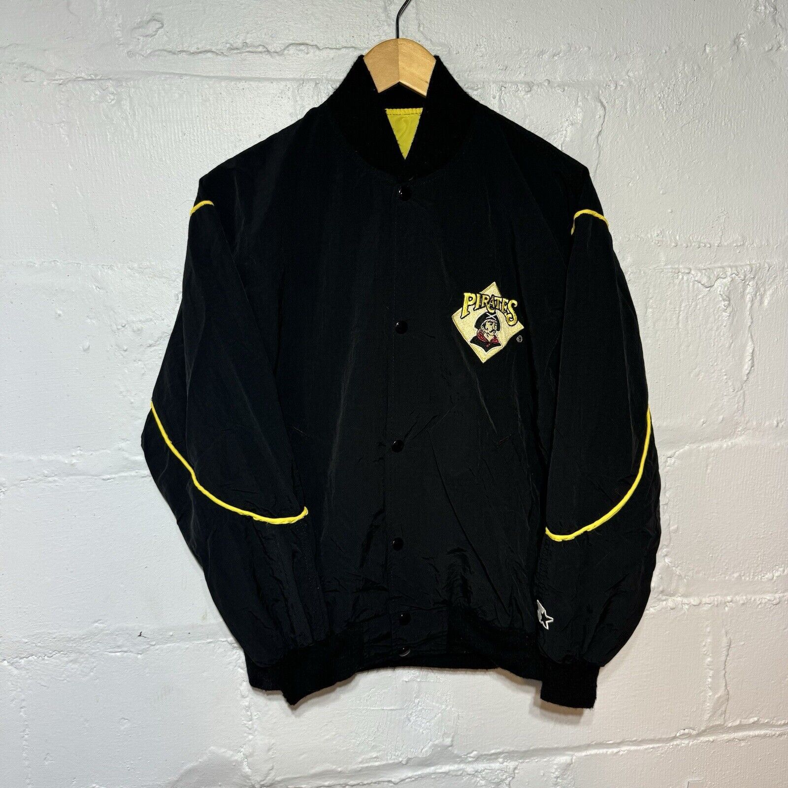 Starter 80s Vintage Starter Pittsburgh Pirates Bomber Jacket Size M Size US M / EU 48-50 / 2 - 1 Thumbnail