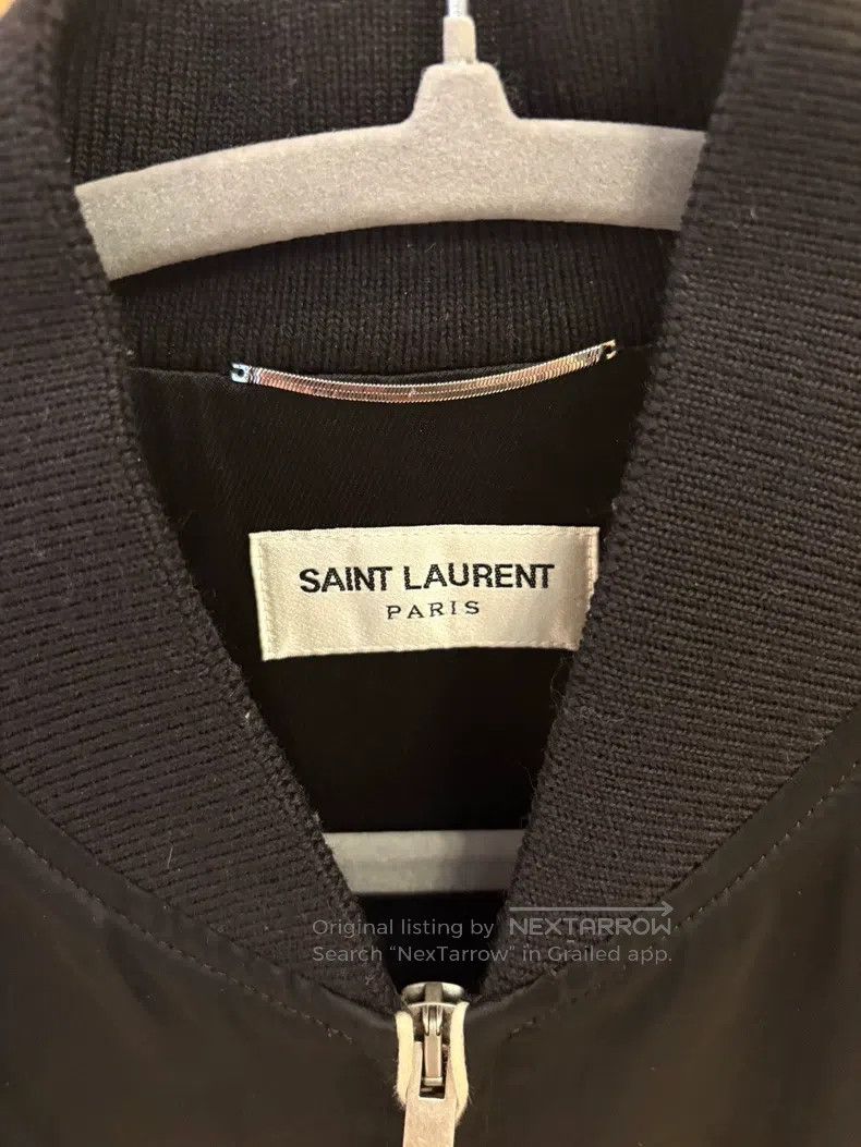 Saint Laurent Paris Saint Laurent Paris Baseball Jacket Size US M / EU 48-50 / 2 - 2 Thumbnail