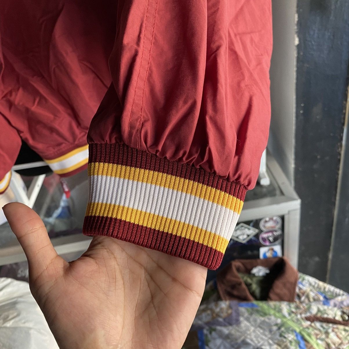 Starter Vintage Starter Pro Line Washington Redskins Pullover Jacket Size US L / EU 52-54 / 3 - 9 Thumbnail