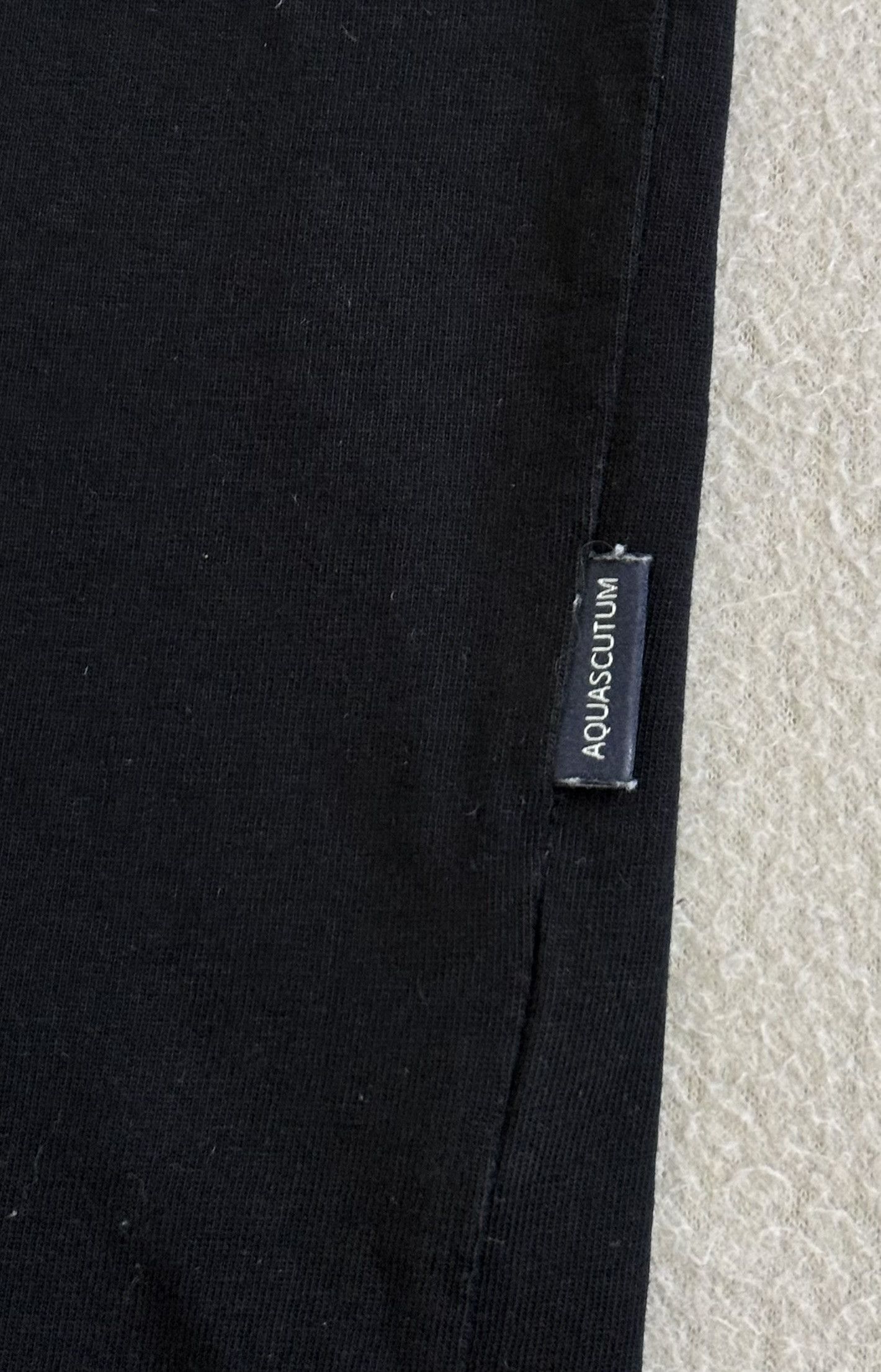 Aquascutum Aquascutum Black T-shirt Large Size US L / EU 52-54 / 3 - 13 Thumbnail
