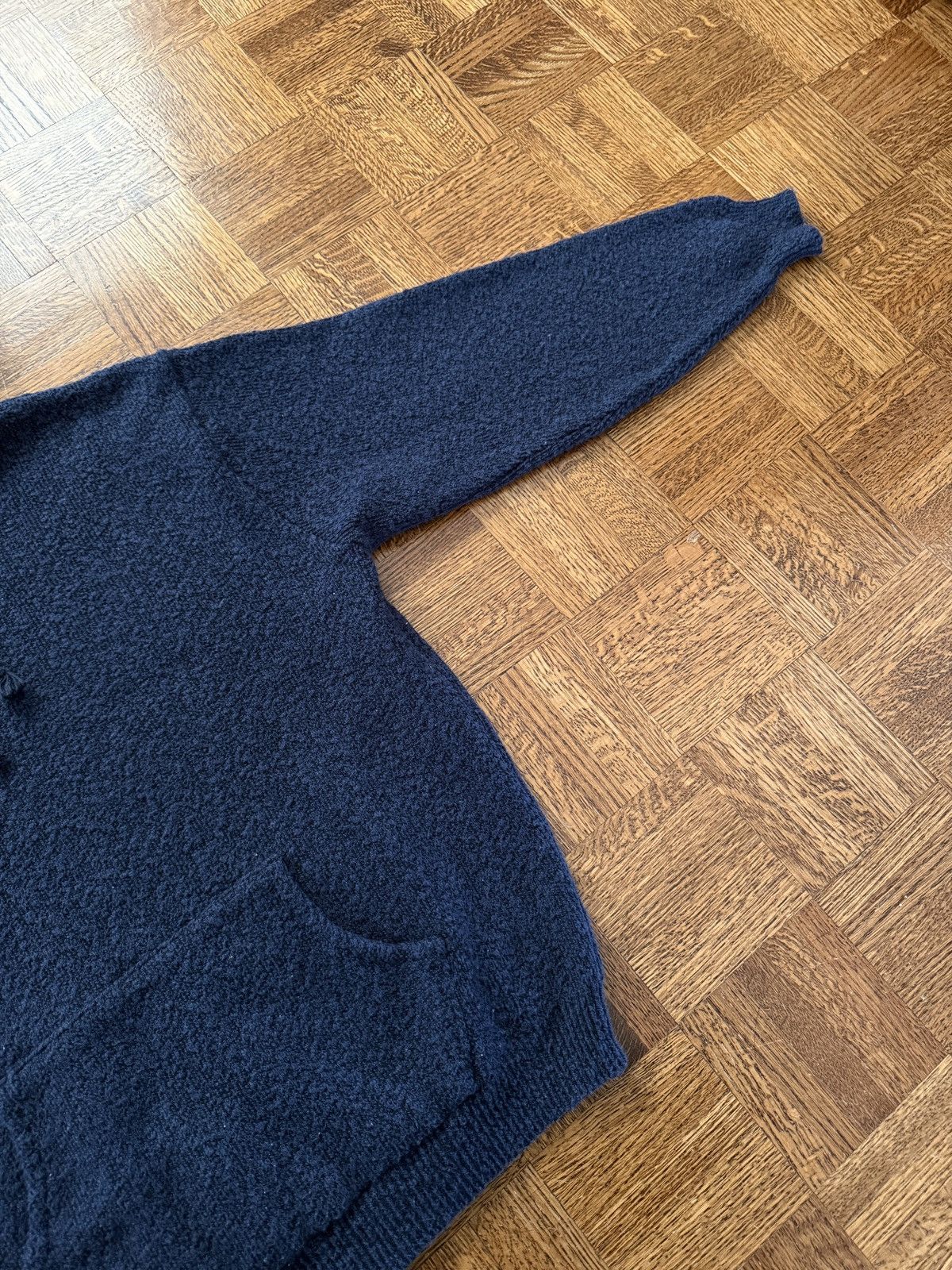 L.L. Bean Vintage 90s L.L. Bean Textured Knit Hooded Sweatshirt Size S / US 4 / IT 40 - 4 Thumbnail