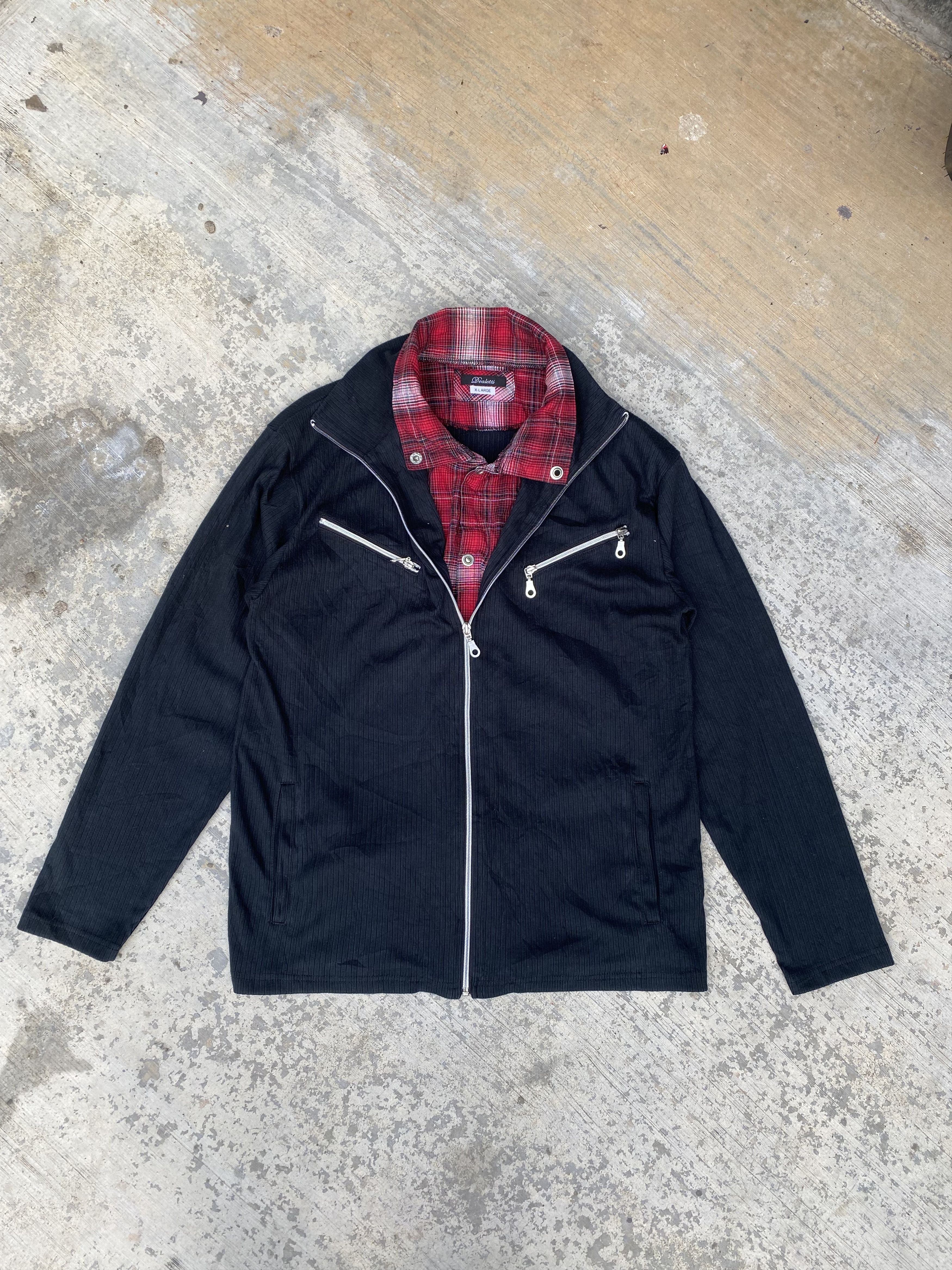 Seditionaries Dealetti black shadow plaid punk jacket Size US L / EU 52-54 / 3 - 2 Thumbnail