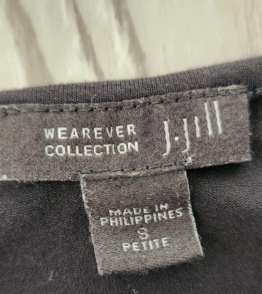 Designer J Jill Wearever Collection Dress Small Petite Long Sleeve Size S / US 4 / IT 40 - 3 Thumbnail