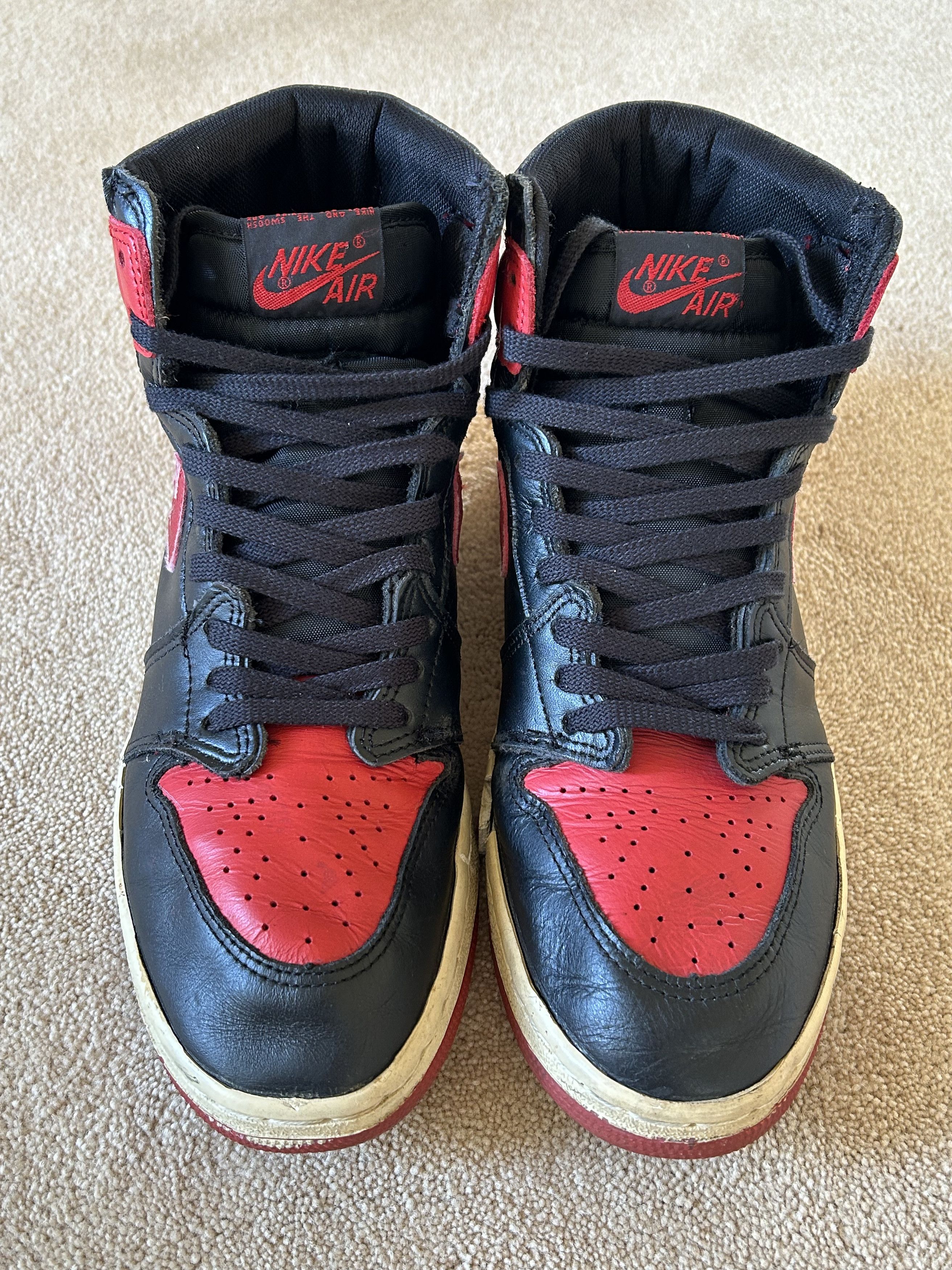 Jordan Brand 1994 air jordan 1 bred Grailed