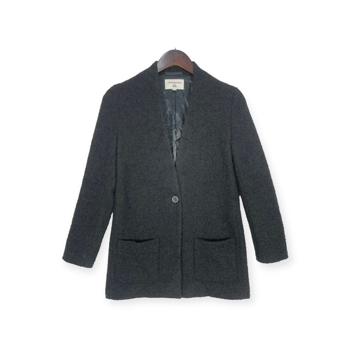 image of Uniqlo X Carine Roitfeld Coats Women Black (Size XS)