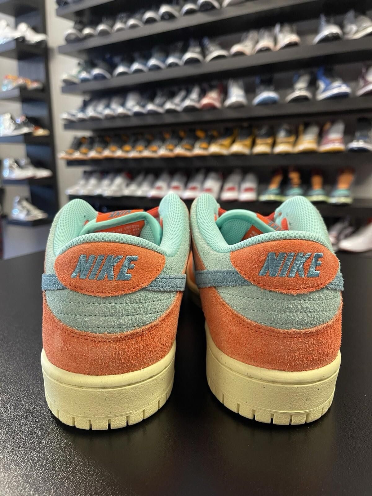 Nike Size 10 - Nike SB Dunk Low Pro PRM Orange Emerald Rise Noise Size US 10 / EU 43 - 4 Thumbnail
