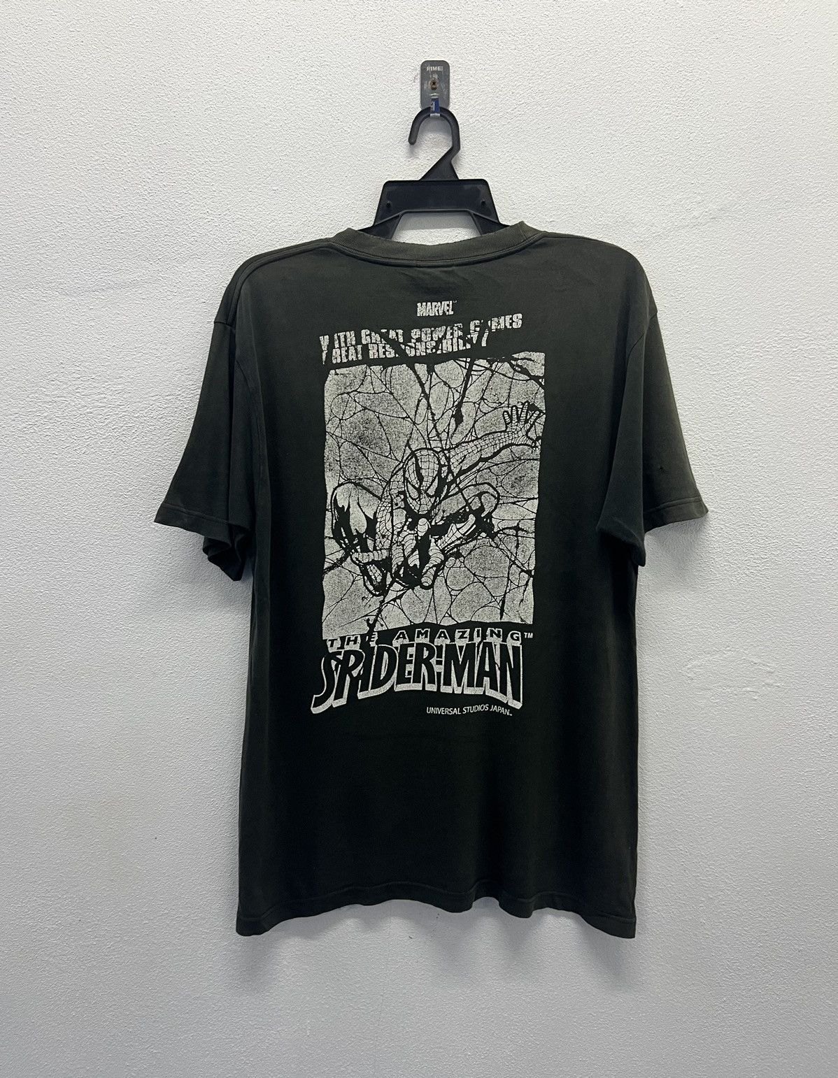 Marvel Comics × Universal Studios × Vintage VINTAGE UNIVERSAL STUDIOS JAPAN SPIDER-MAN SHIRT Size US L / EU 52-54 / 3 - 1 Thumbnail