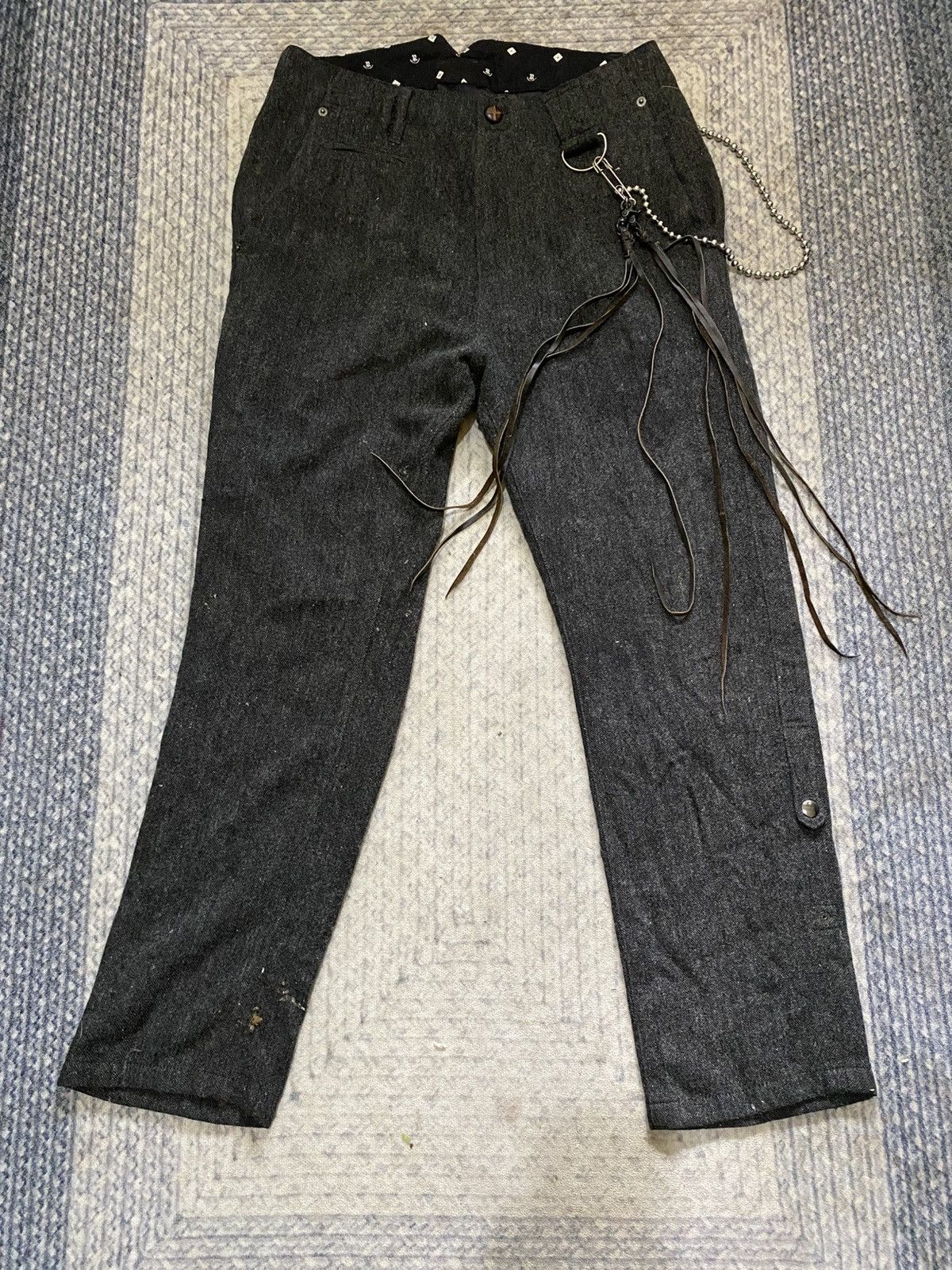Japanese Brand × PPFM × Seditionaries PPFM DISTRESSED 'DESTRUCT' PANT Size US 32 / EU 48 - 3 Thumbnail