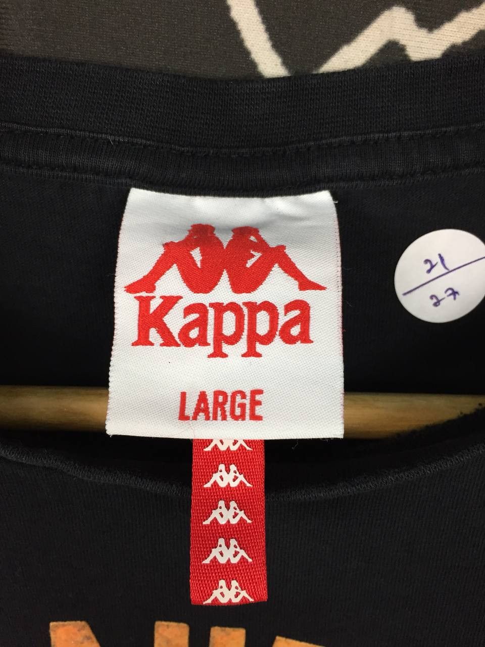Kappa × Vintage Kappa Authentic Big Logo Sportswear Tee Size US L / EU 52-54 / 3 - 7 Thumbnail