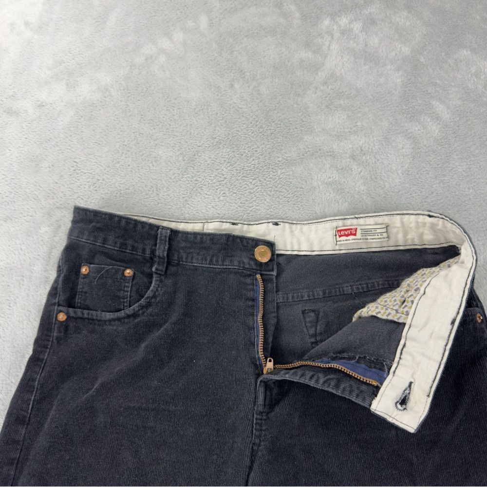 Levi's Levi's 513 Corduroy Jeans Men's Size 36x26 Zipper Fly Flare Size US 36 / EU 52 - 7 Thumbnail
