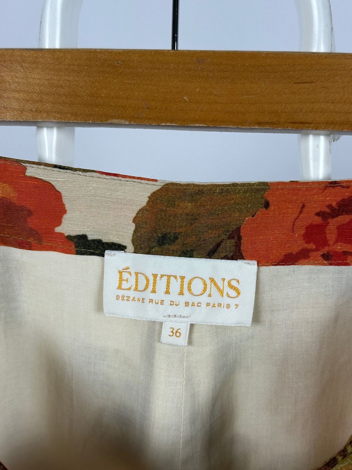 Sezane Sezane Almanzo Floral Taormina Print Shorts Size 26" / US 2 / IT 38 - 11 Thumbnail
