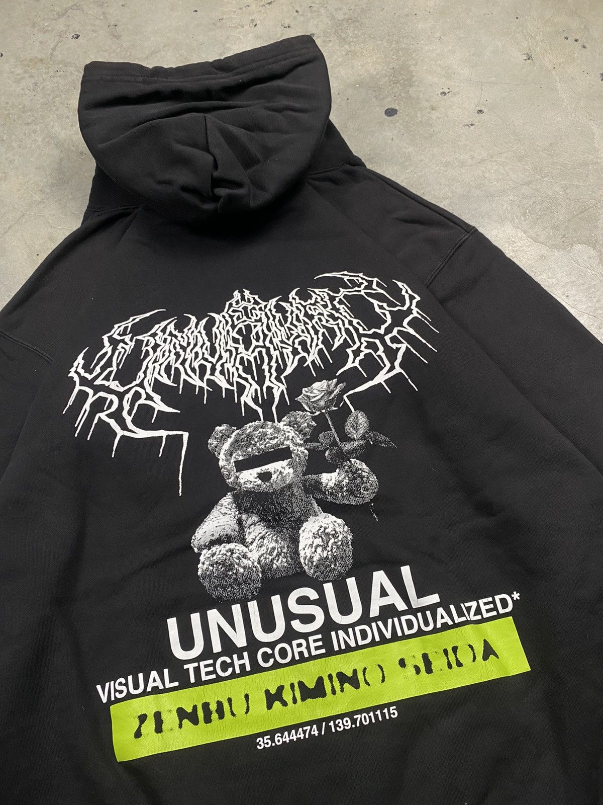 Vintage Unusual Visual Tech Core Dark Gothic Streetwear Pullover Size US L / EU 52-54 / 3 - 2 Thumbnail