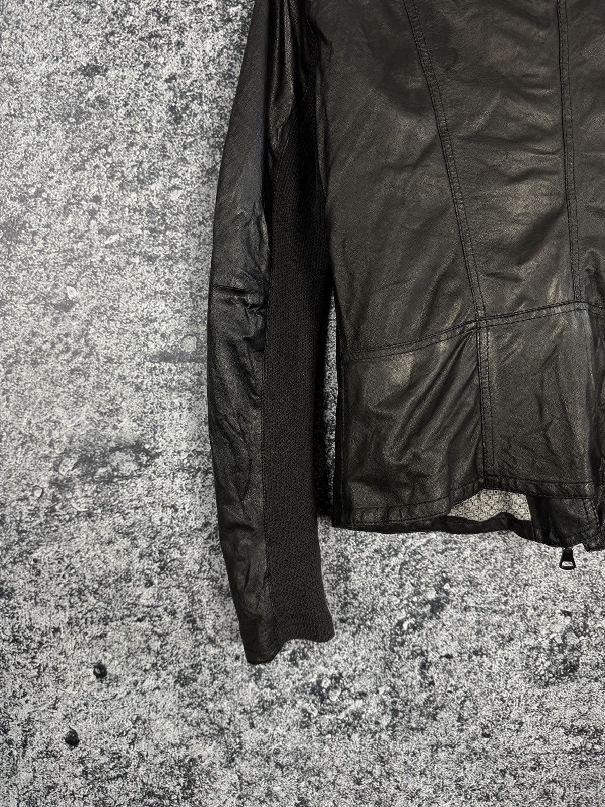 Gimo's Women’s GIMO’S Leather Jacket Italy Luxury Size 46 Size L / US 10 / IT 46 - 16 Thumbnail