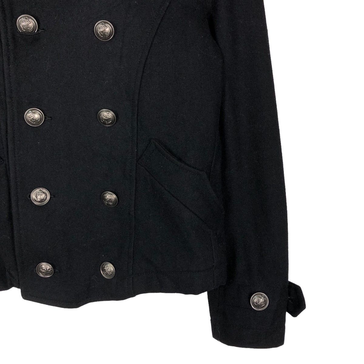 If Six Was Nine 🔥Cropped Biker Jacket Wool PPFM Japan Mink Fur Hoodie Size US M / EU 48-50 / 2 - 5 Thumbnail