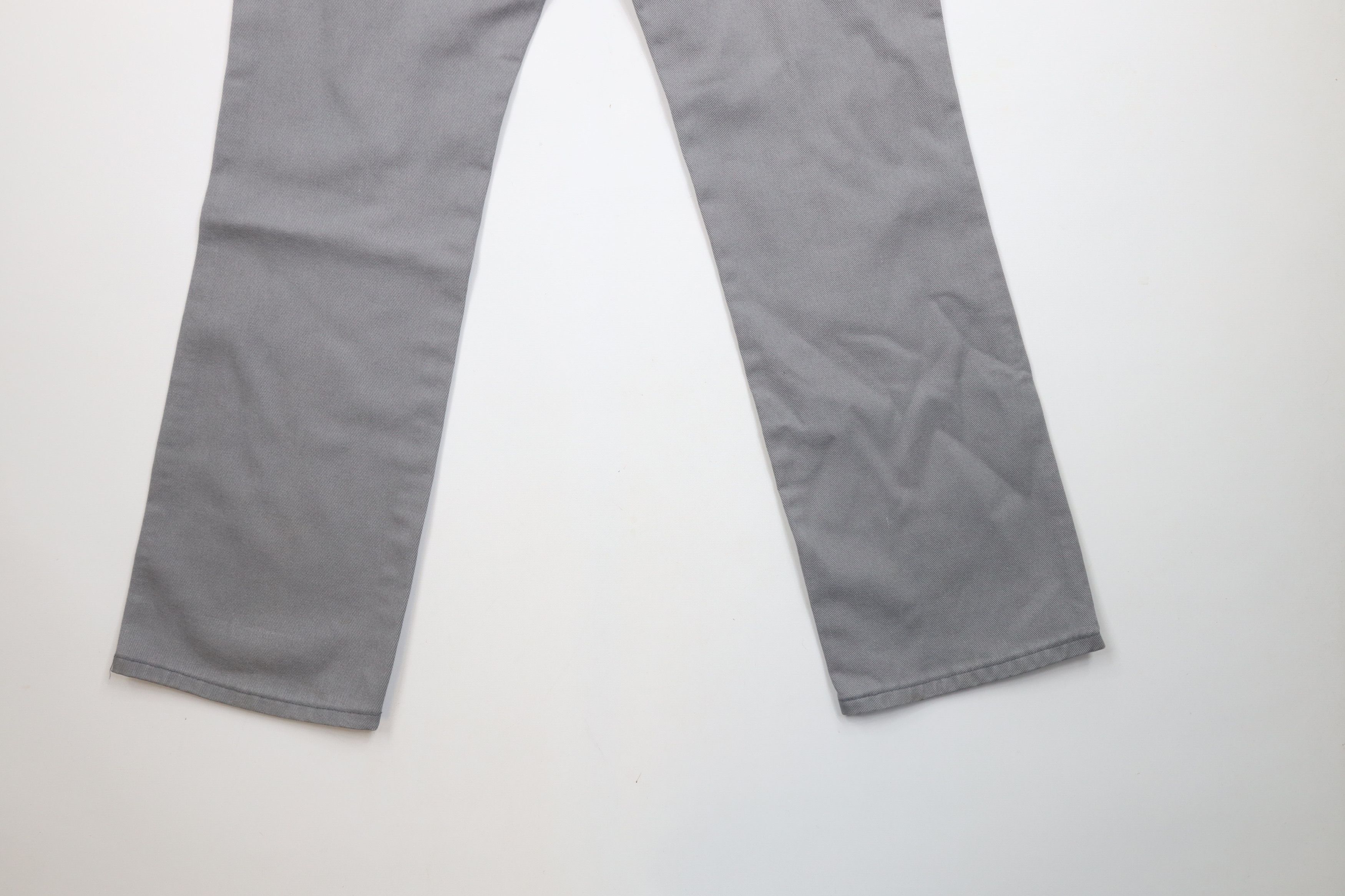 Dickies × Vintage Vintage 70s Dickies Flared Wide Leg Denim Jeans Gray USA Size US 34 / EU 50 - 11 Thumbnail