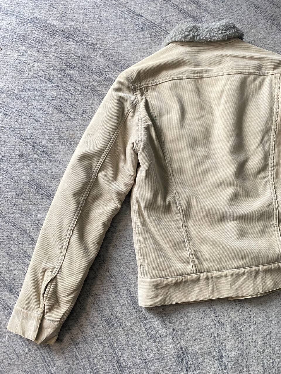 JOHN LAWRENCE SULLIVAN John Lawrence Sullivan Corduroy Sherpa Lined Trucker Jacket Size US XS / EU 42 / 0 - 9 Thumbnail