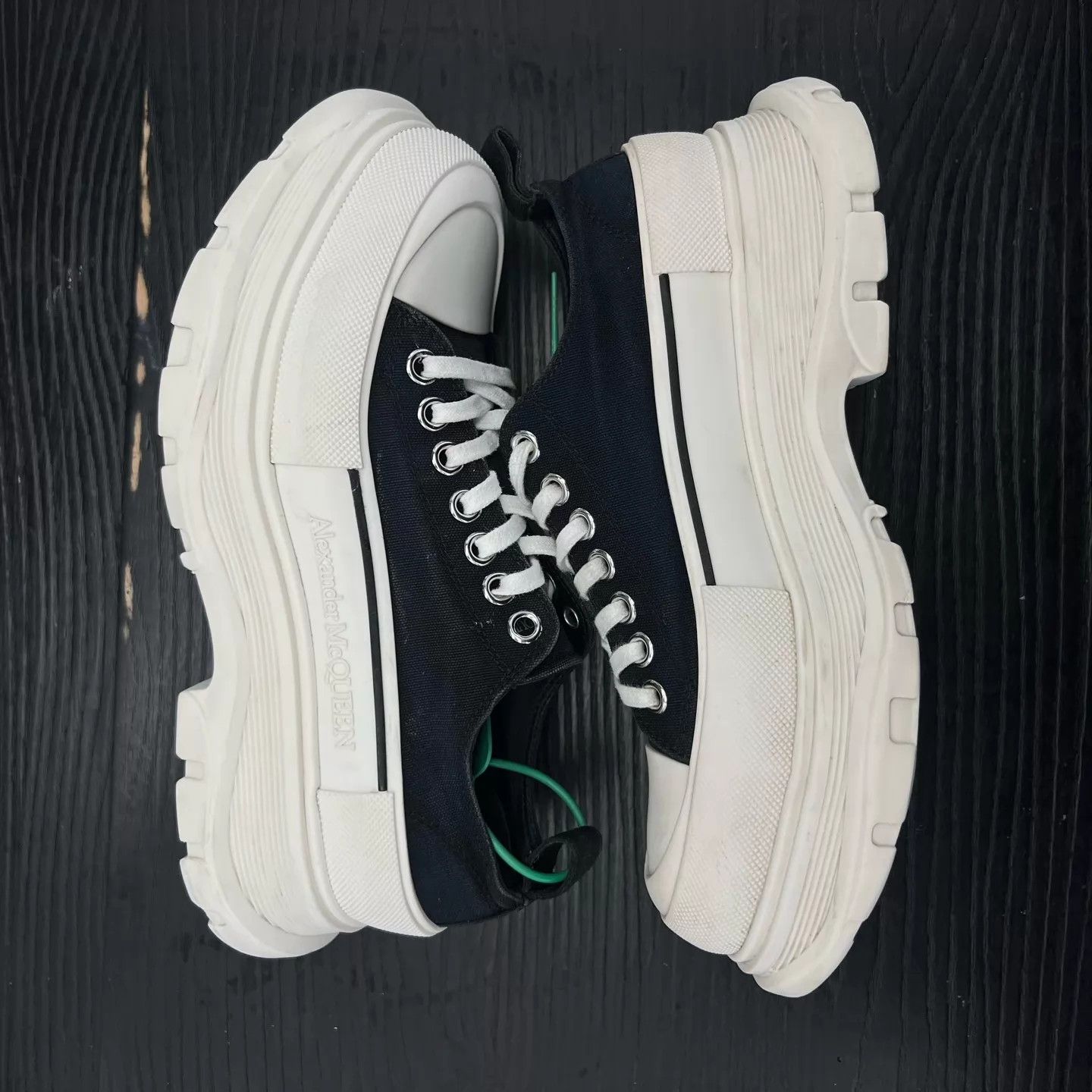 Alexander McQueen Alexander McQueen Black & White Martin Boots 41.5 Size US 8.5 / EU 41-42 - 2 Thumbnail