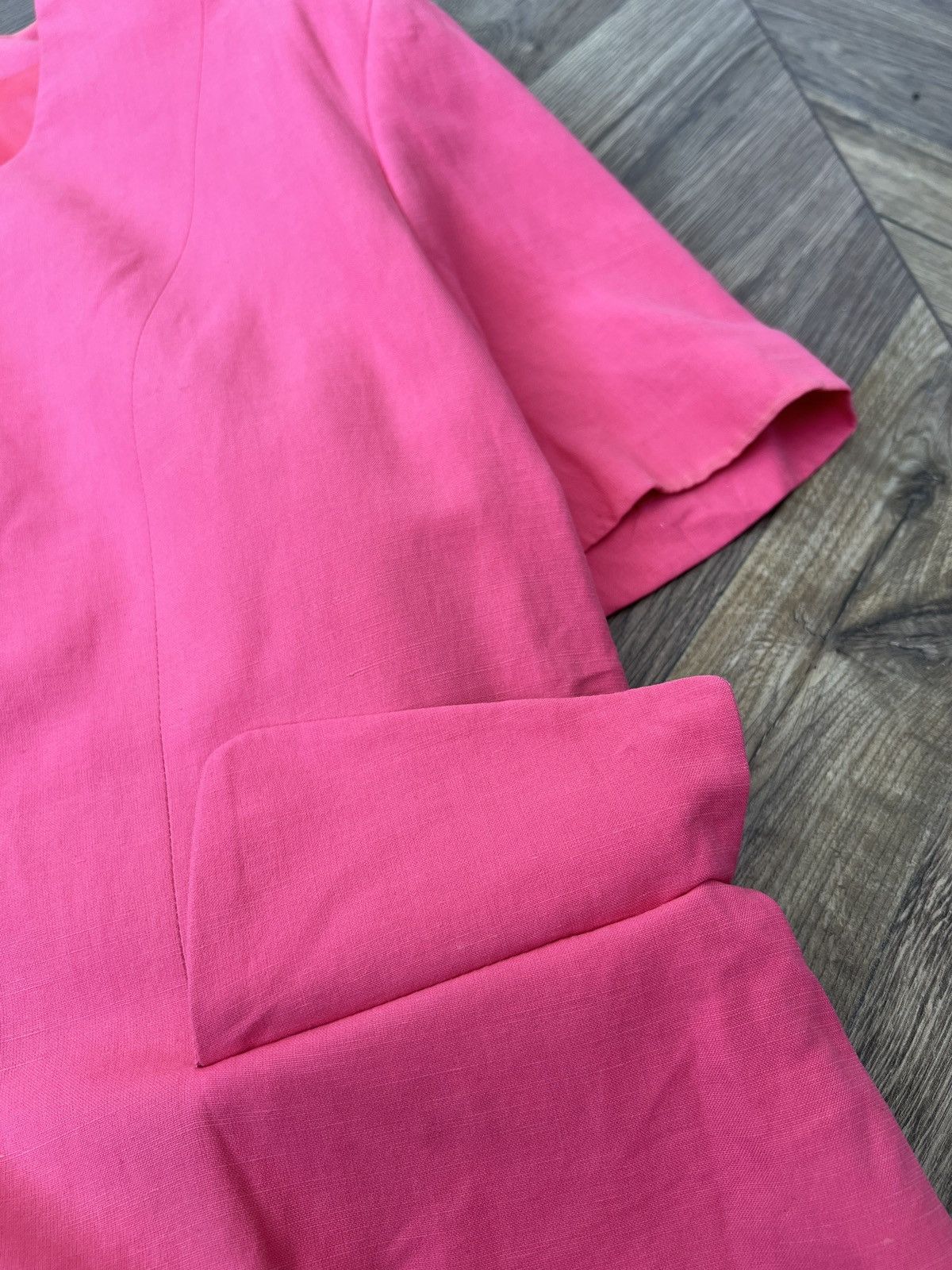 Other Vintage Electre Paris Women’s Suit Pink Skirt Set 80s 90s Size M / US 6-8 / IT 42-44 - 13 Thumbnail