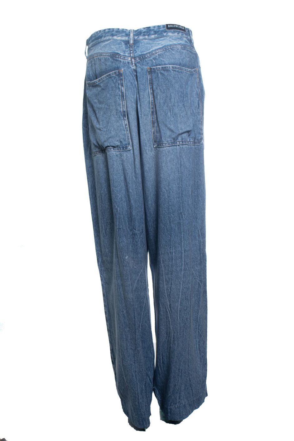 Balenciaga Balenciaga, 2020 trompe L’oeil faux jeans pants Size 28" / US 6 / IT 42 - 3 Thumbnail