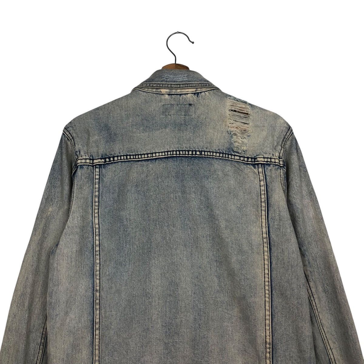 Japanese Brand 📌Distressed Biker Denim Jacket Punk Style INC Issey Miyake Size US S / EU 44-46 / 1 - 10 Thumbnail