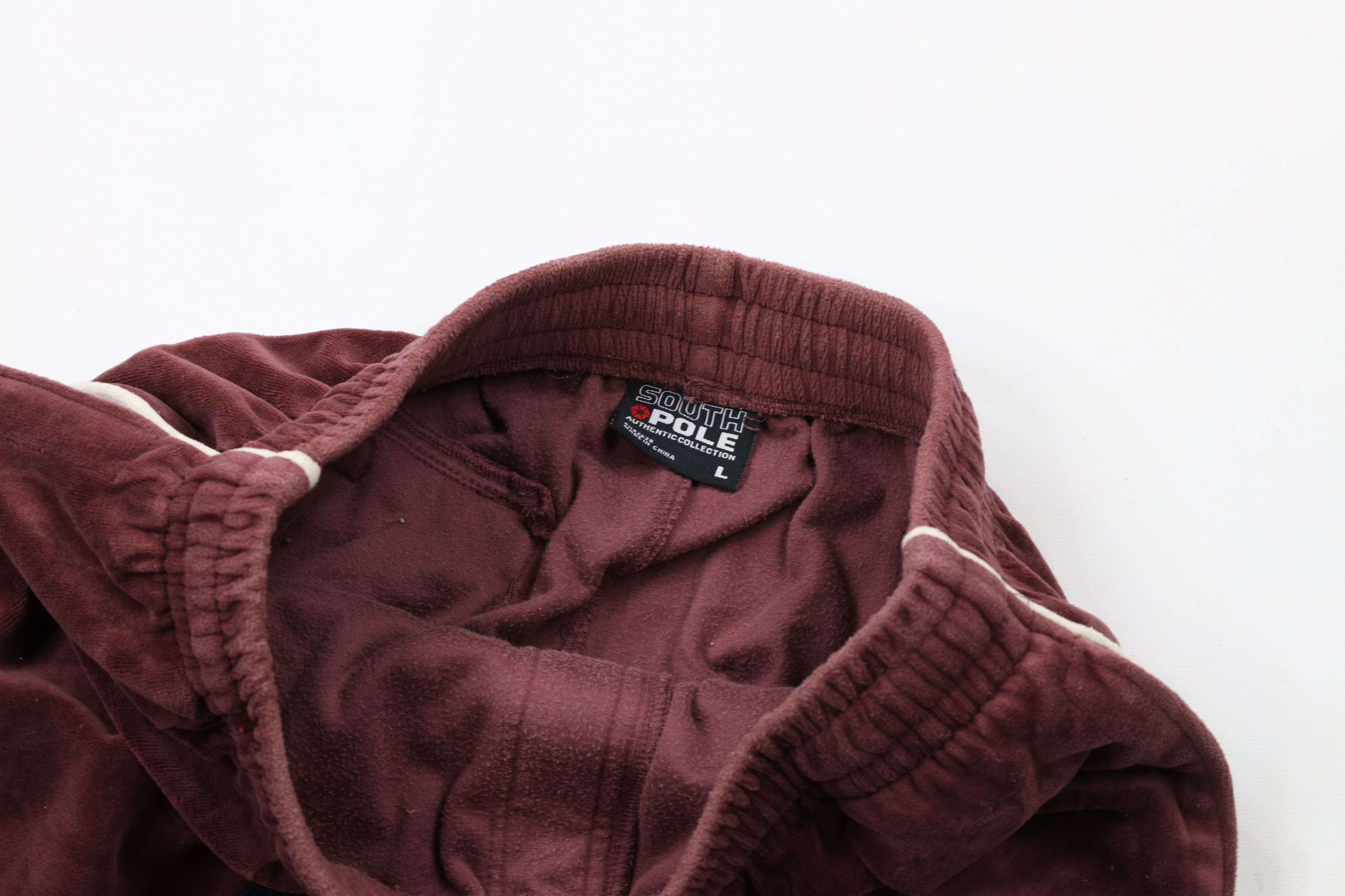 Southpole Vintage Y2K Southpole Velour Cuffed Sweatpants Joggers Size US 36 / EU 52 - 9 Thumbnail
