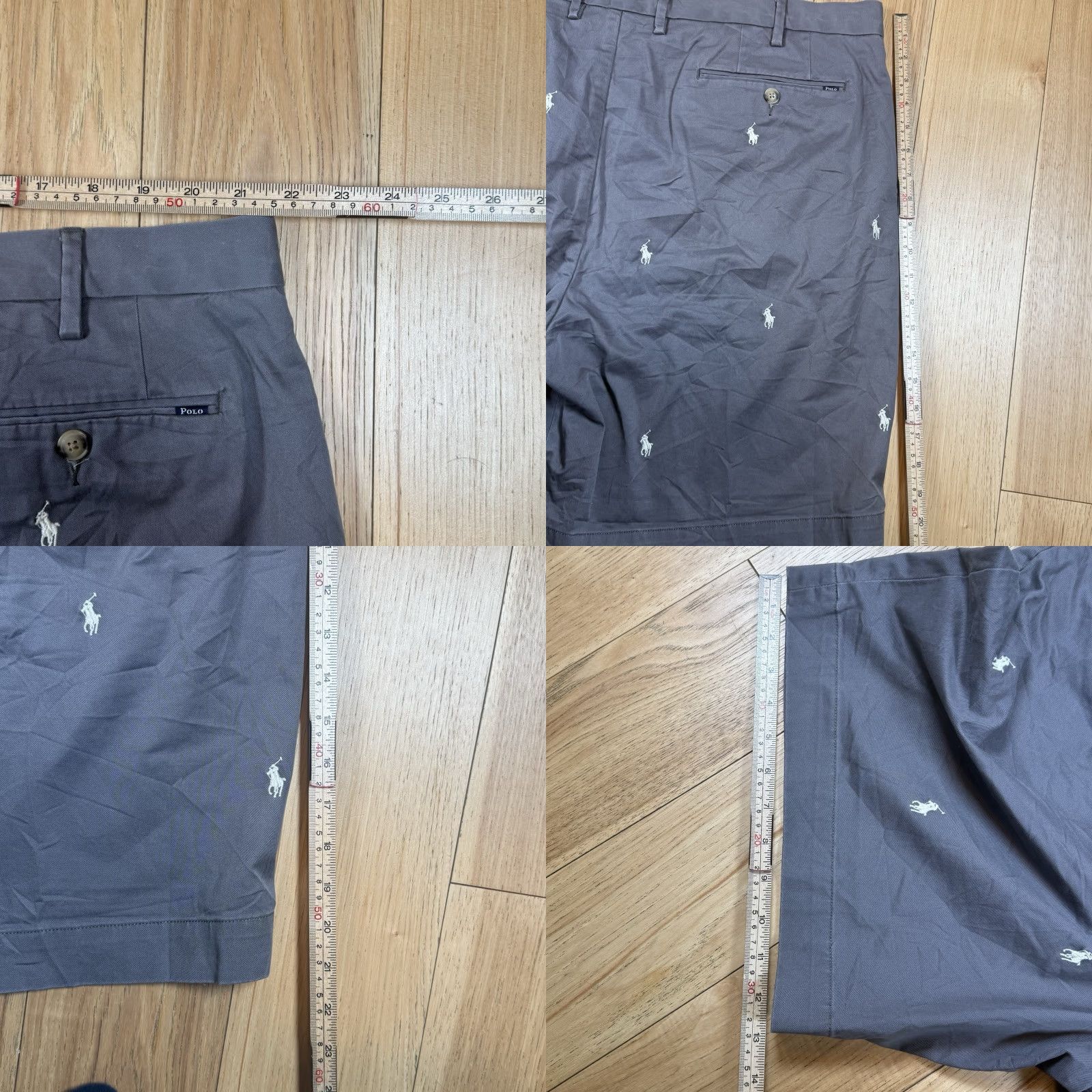 Polo Ralph Lauren Polo Ralph Lauren All Over Pony Logo Classic Fit Newport Shorts Mens 42 Chino Multicolor Logo Horse 90s/2000s Merchants? Size US XL / EU 56 / 4 - 8 Thumbnail