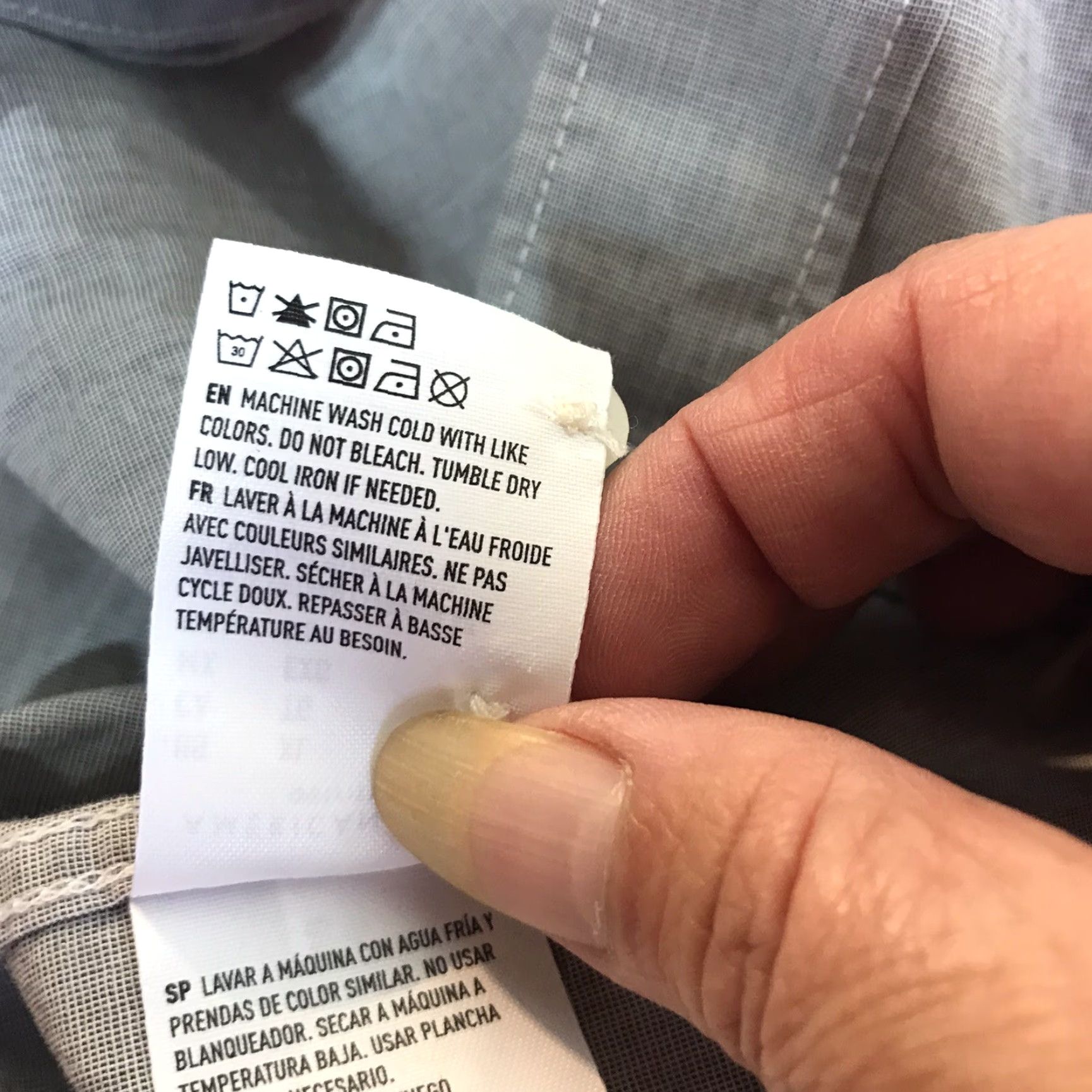 American Eagle Outfitters VINTAGE American Eagle Outfitters Men's Button-Up Shirt Long Sleeve Casual Fall Winter XL Gray Cotton Size US XL / EU 56 / 4 - 4 Thumbnail
