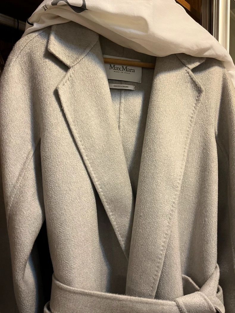 Max Mara Max Mara Labbro grey cashmere coat Size XL / US 12-14 / IT 48-50 - 6 Thumbnail