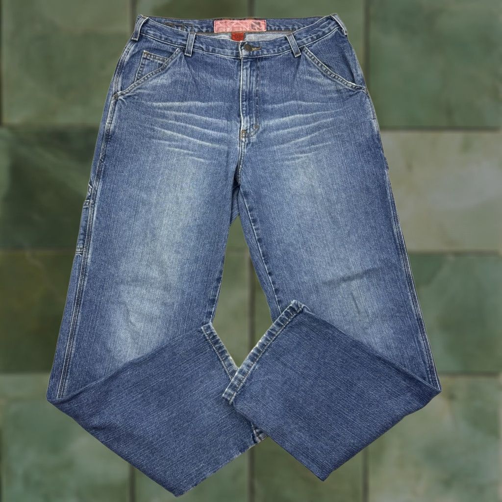 Mossimo VINTAGE Mossimo Carpenter Jeans Mens 32x32 Relaxed Denim Blue 90s Punk Work Wear Y2K Hipster 32in Inseam Jeans Size 32 Size US 32 / EU 48 - 1 Thumbnail