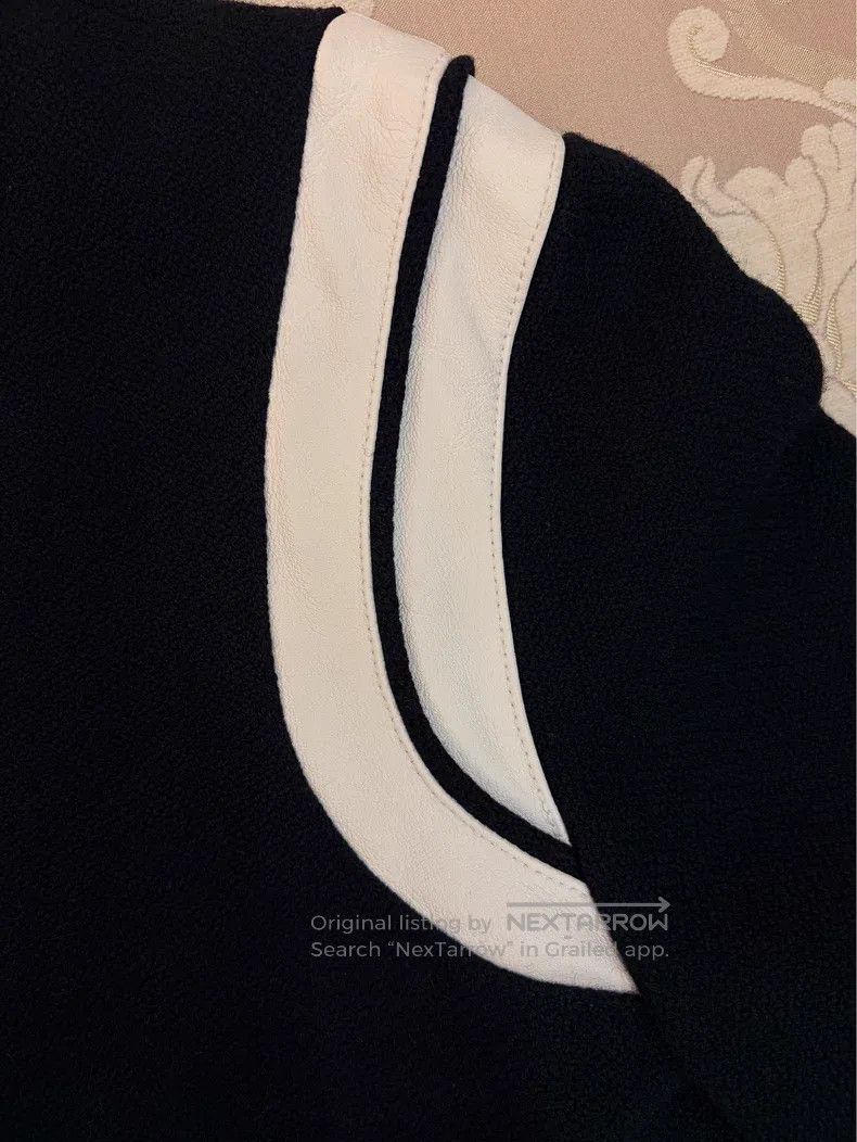 Saint Laurent Paris Saint Laurent Paris Black and White Sheepskin Patchwork Wo Size US M / EU 48-50 / 2 - 5 Thumbnail