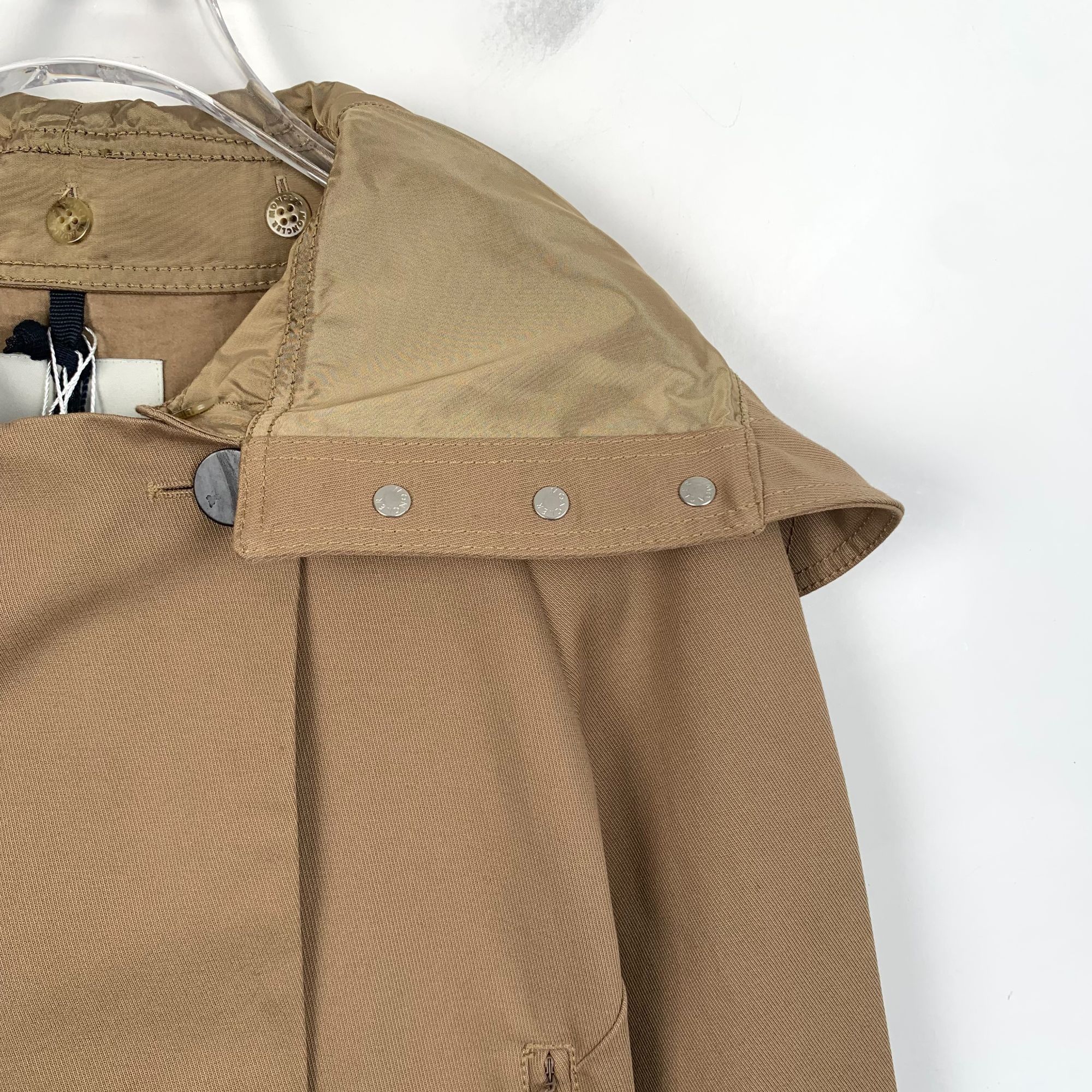 Moncler [Moncler] Brown Hooded Short Trench Coat 1 (S) Size S / US 4 / IT 40 - 9 Thumbnail