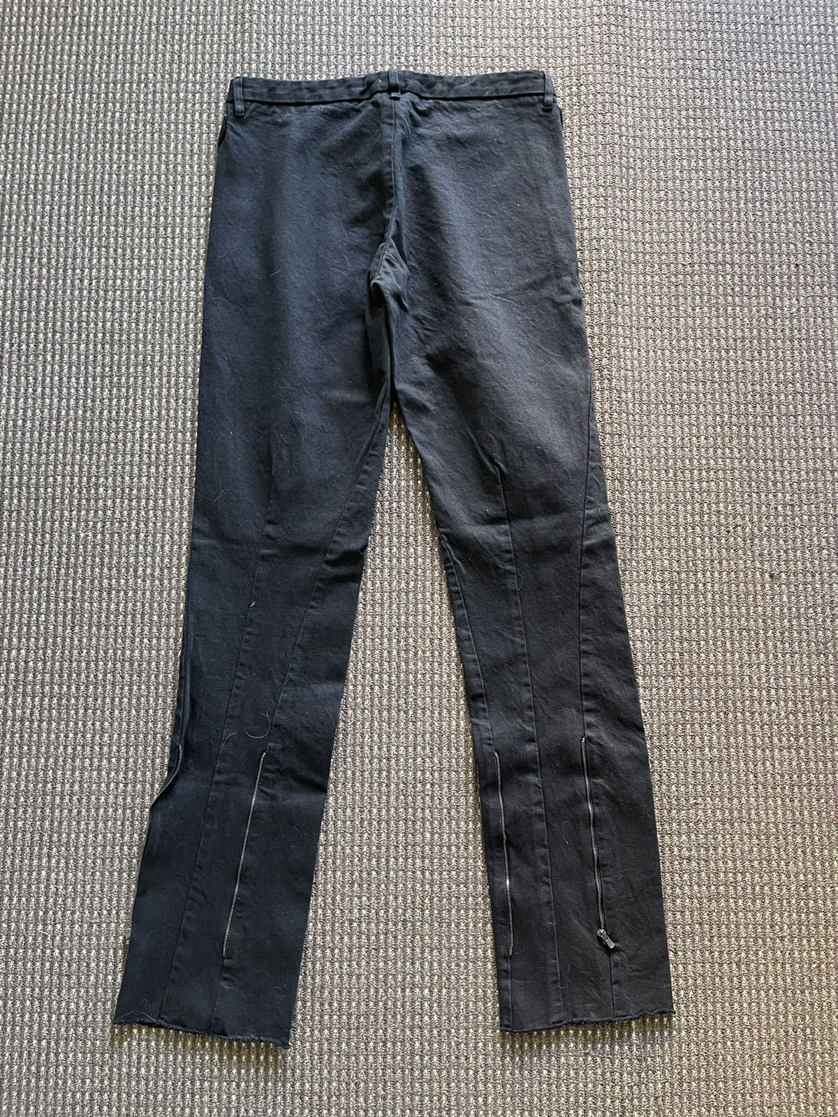 Individual Sentiments IS 15AW Back Zip Jeans Size US 30 / EU 46 - 4 Thumbnail
