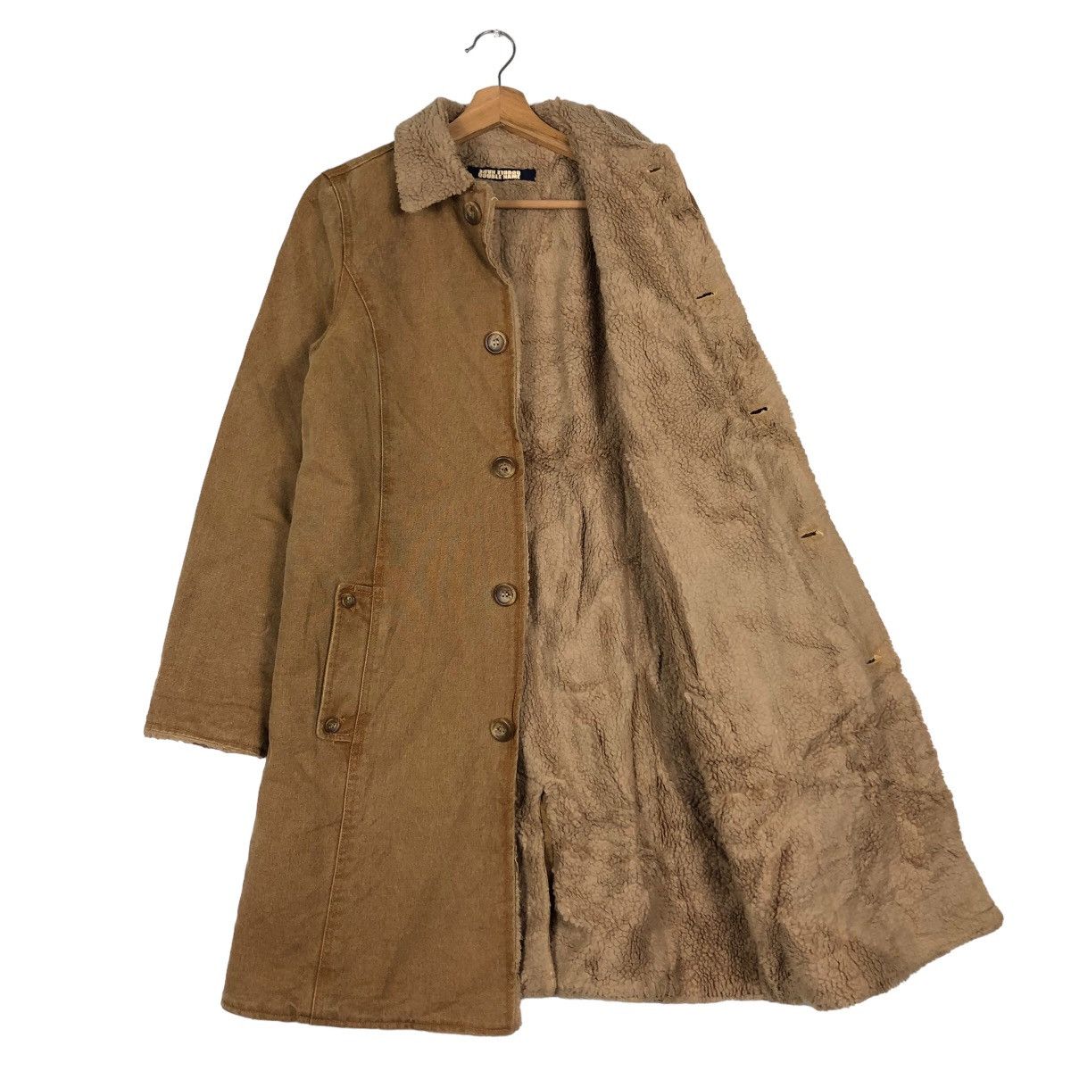 Japanese Brand 🔥Vintage Detroit Long Jacket Duck Canvas Double Name Size US M / EU 48-50 / 2 - 11 Thumbnail