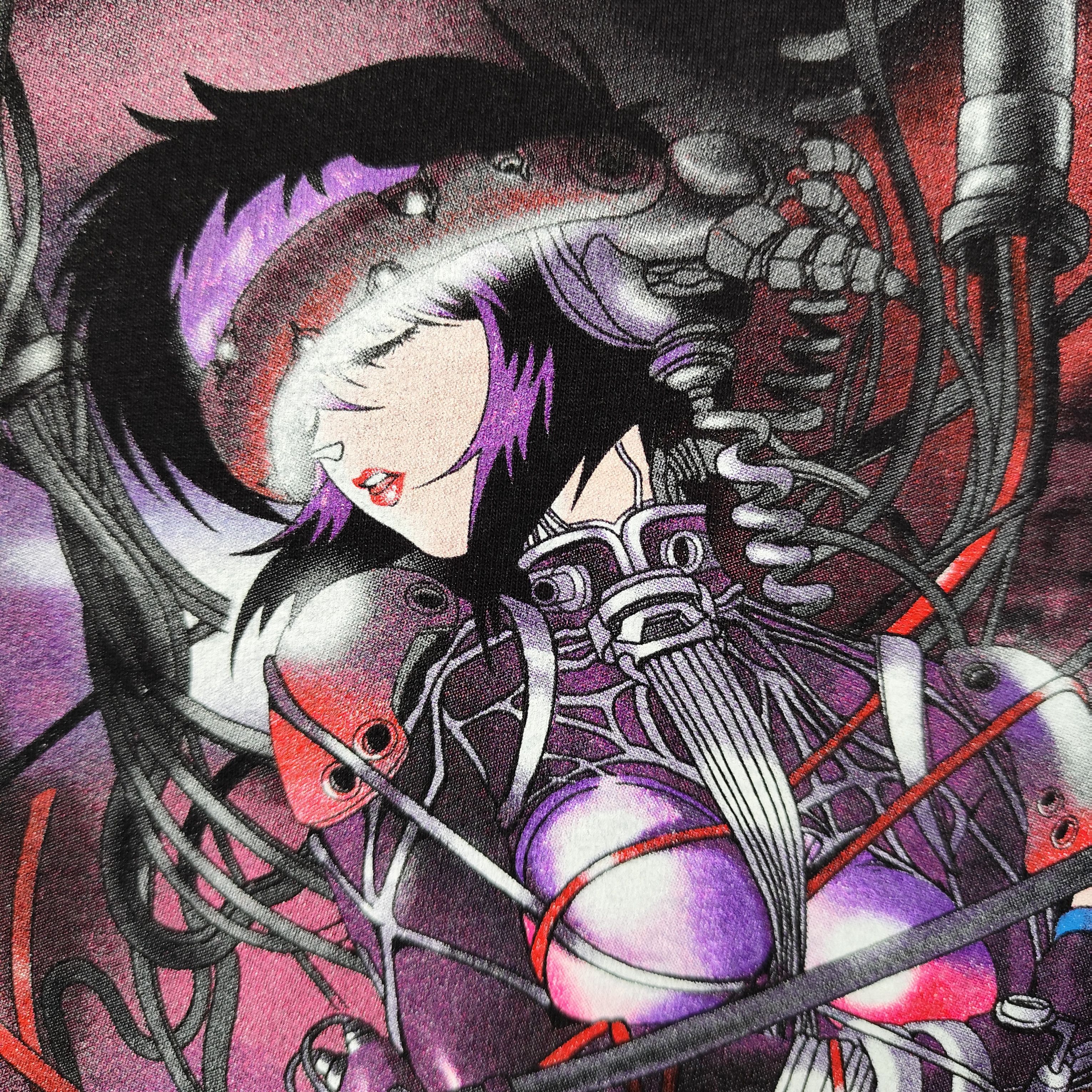 Anime × Vintage Rare Ghost In The Shell Anime Tee Japanese Manga Motoko Size US XL / EU 56 / 4 - 2 Thumbnail