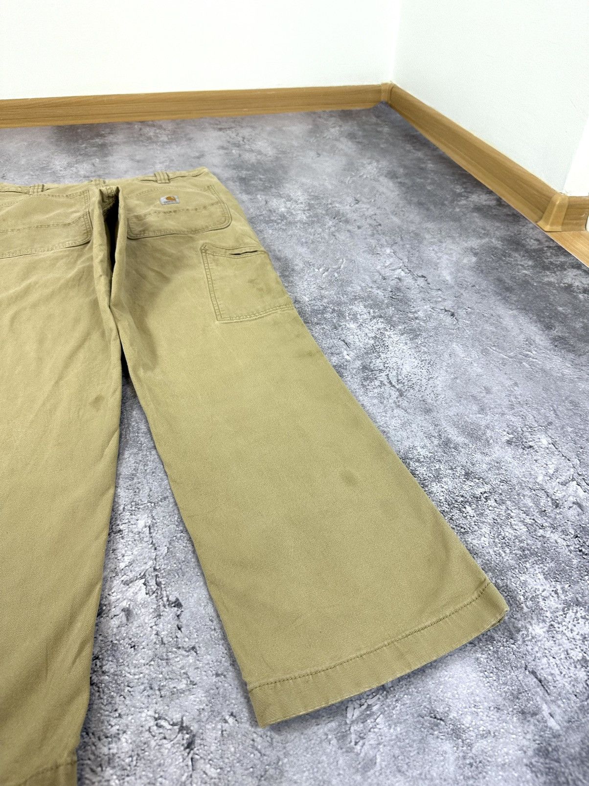 Carhartt Vintage Carhartt Distressed Faded Carpenter Baggy Work Pants Size US 32 / EU 48 - 4 Thumbnail