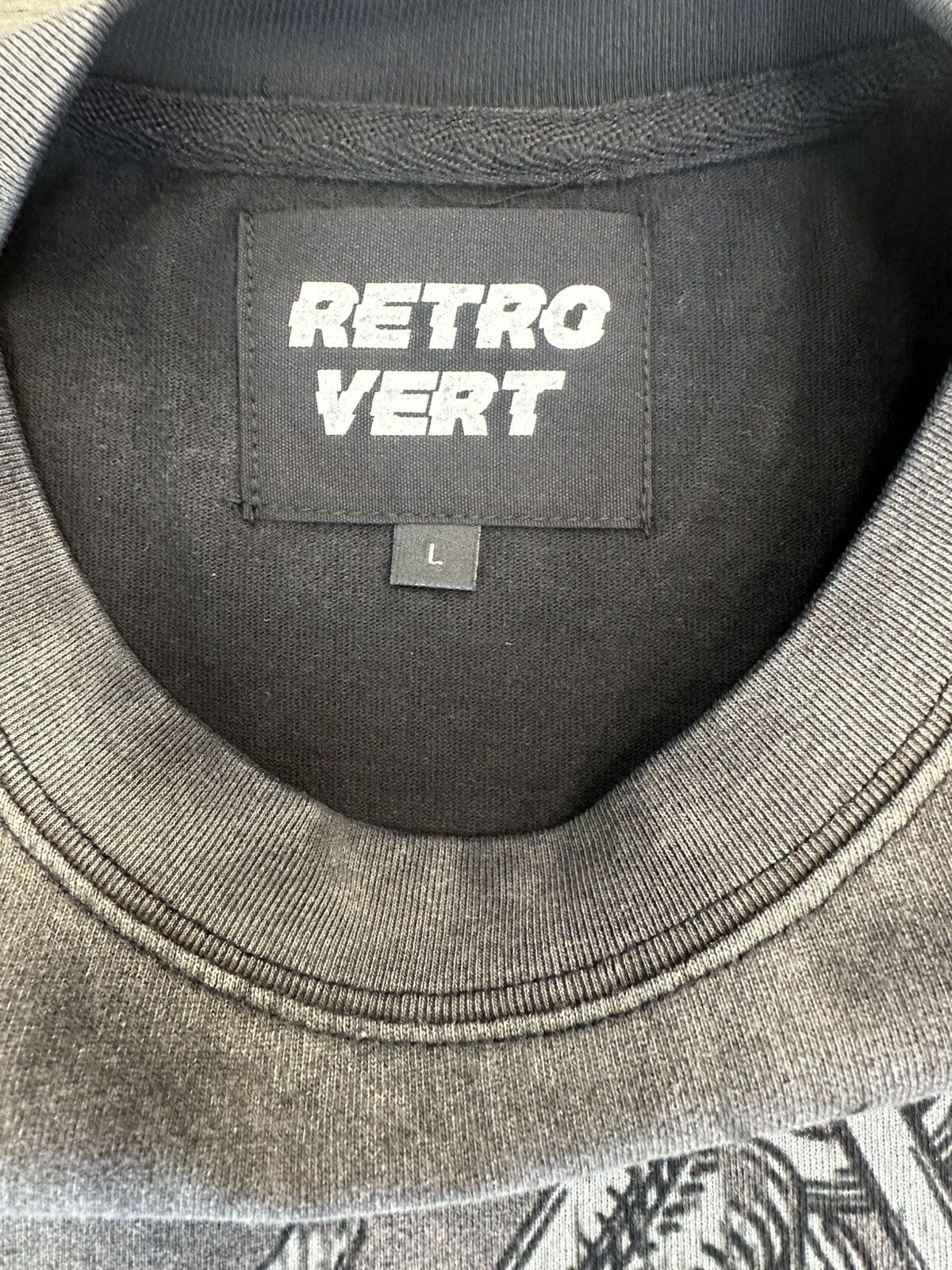 RETROVERT Retrovert Skull Weapon T-Shirt Black Size US L / EU 52-54 / 3 - 3 Thumbnail