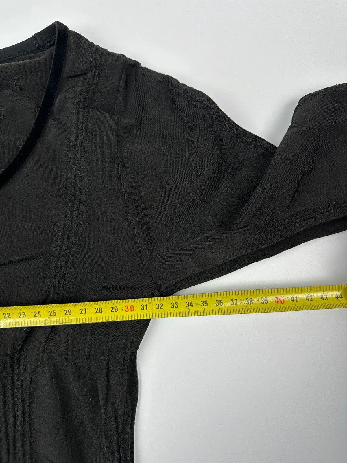 Marithe + Francois Girbaud Marithé + François Girbaud Stretch Fitted Black Longsleeves Size S / US 4 / IT 40 - 18 Thumbnail