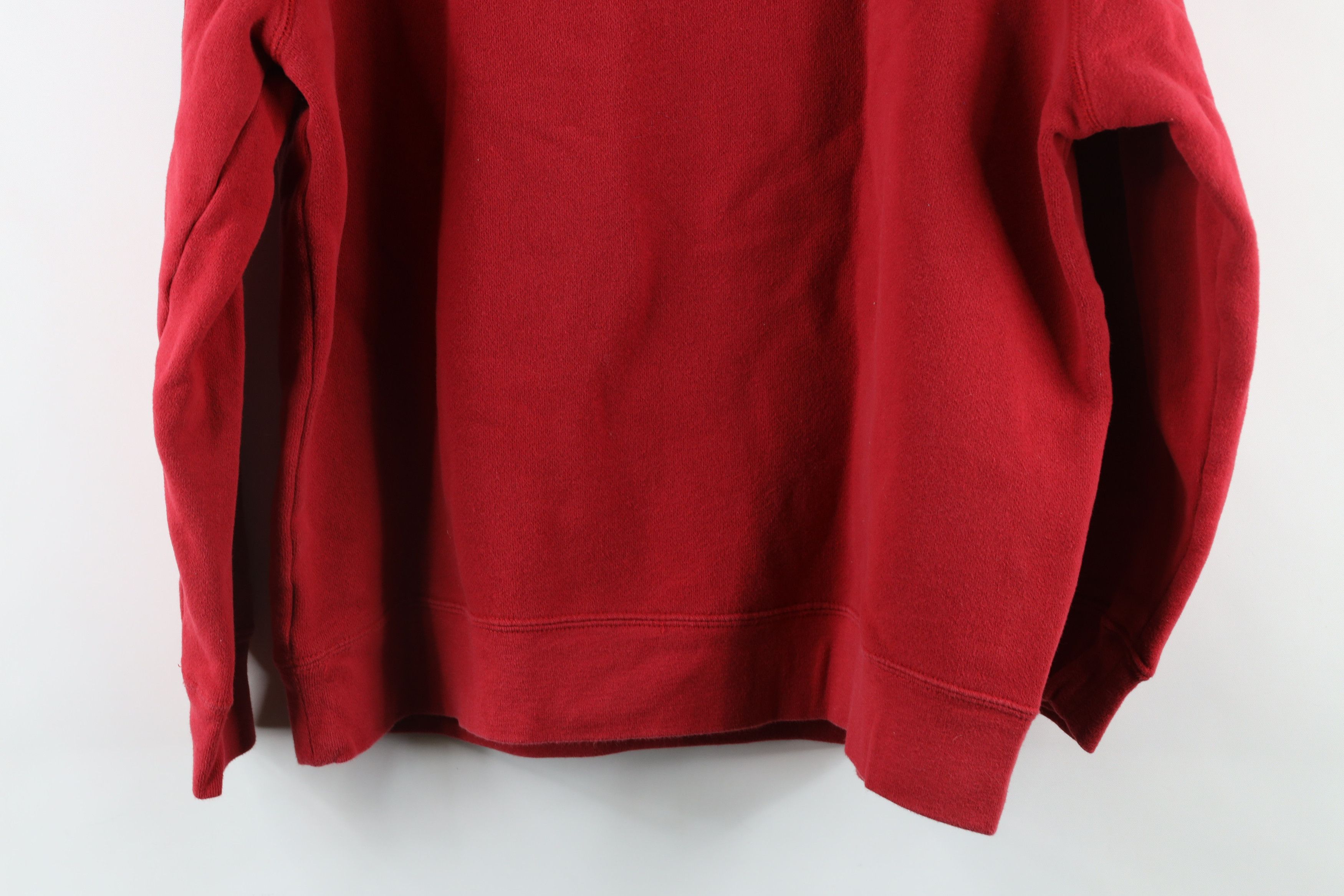 Vintage Vintage 90s Streetwear Grandma Cat Kitten Sweatshirt Red Size L / US 10 / IT 46 - 8 Thumbnail
