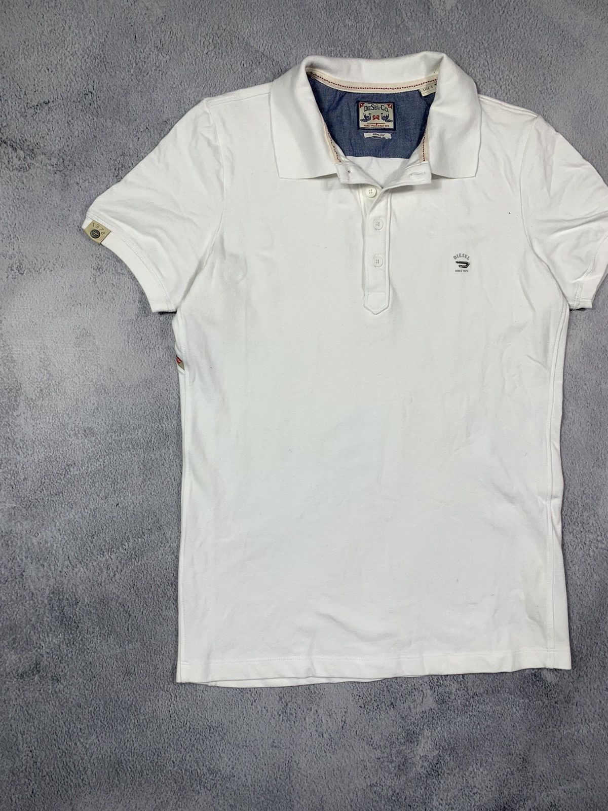 Diesel × Vintage Vintage Y2K Diesel polo t-shirt casual style size S Size US S / EU 44-46 / 1 - 2 Thumbnail